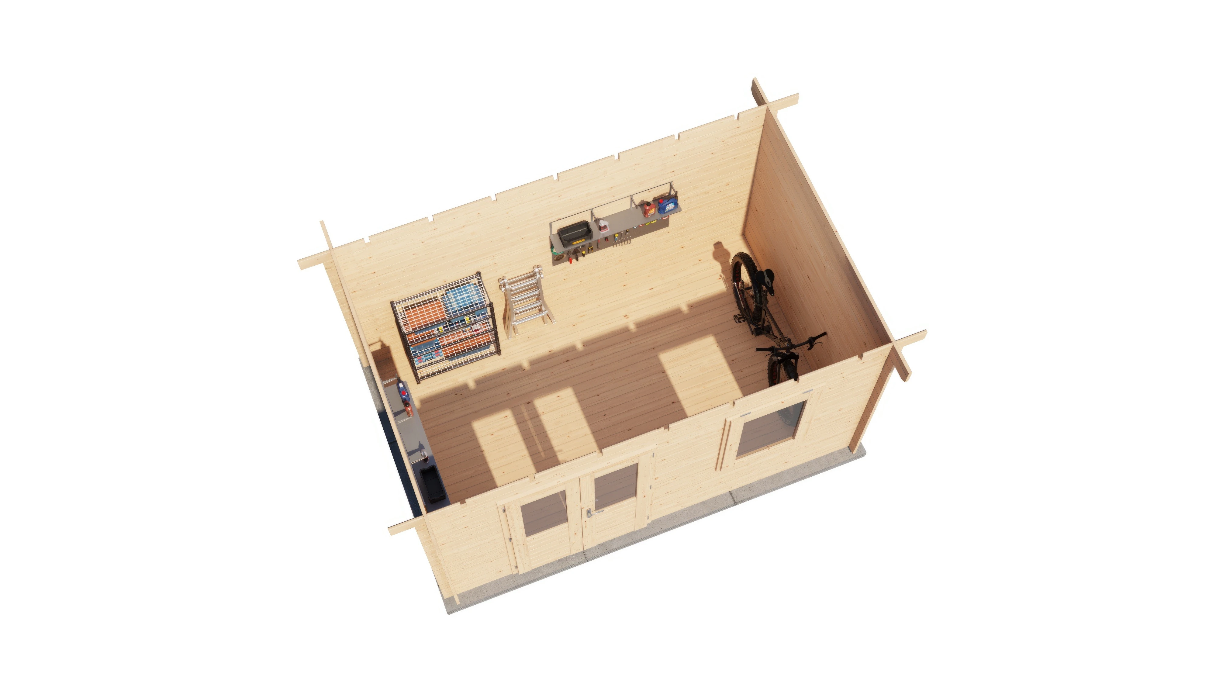 Lugarde Select Blockhaus Brandenburg 400x250cm -