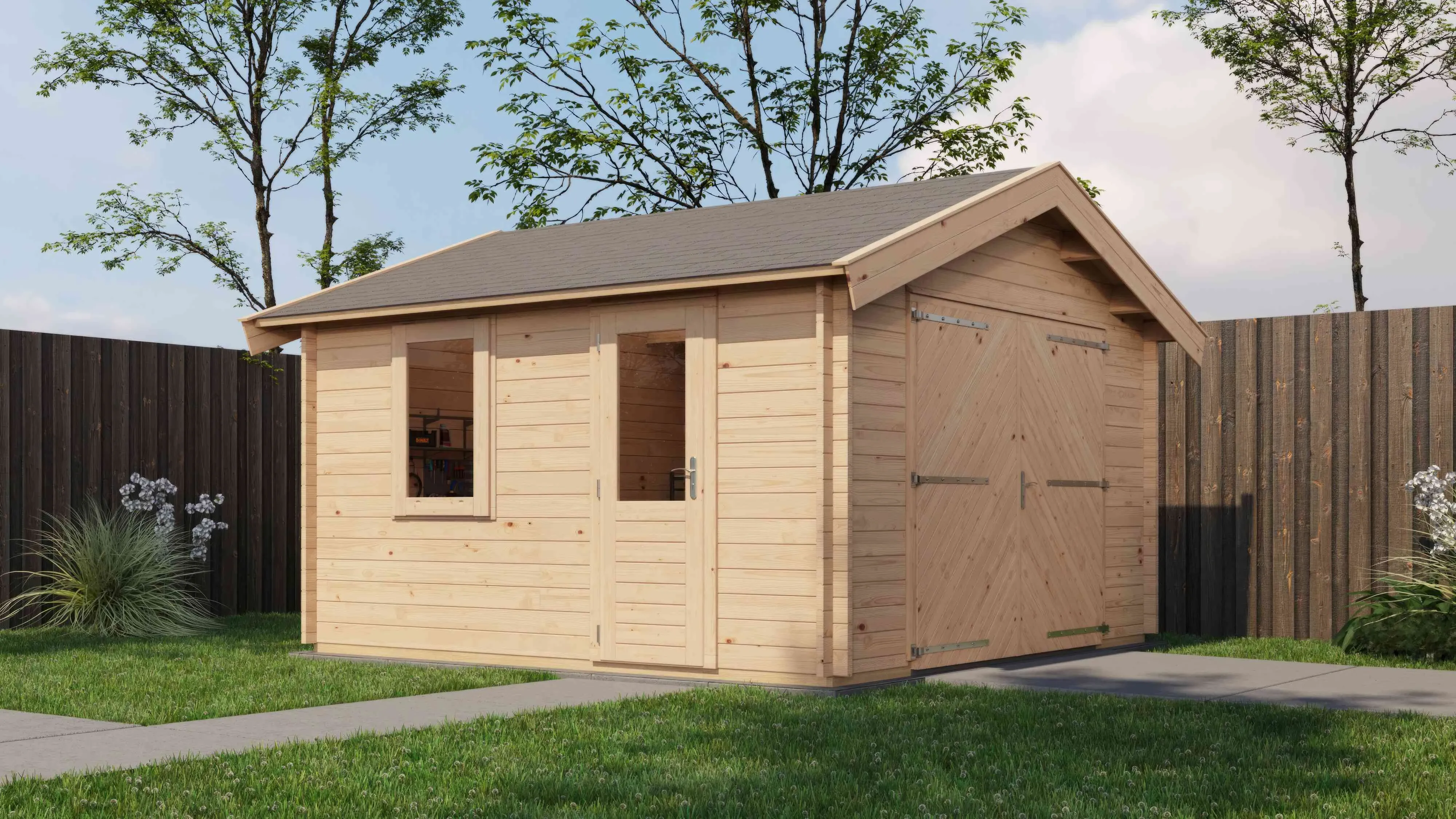 Lugarde Select Blockhaus Gütersloh 400x400cm -