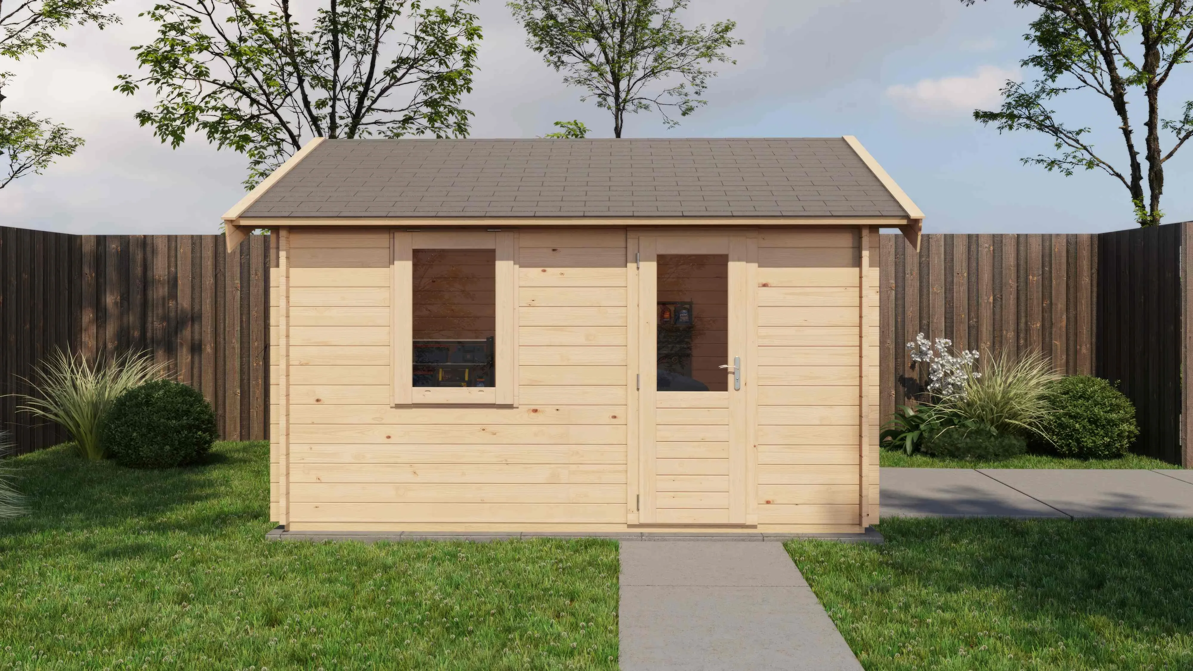Lugarde Select Blockhaus Gütersloh 400x400cm -