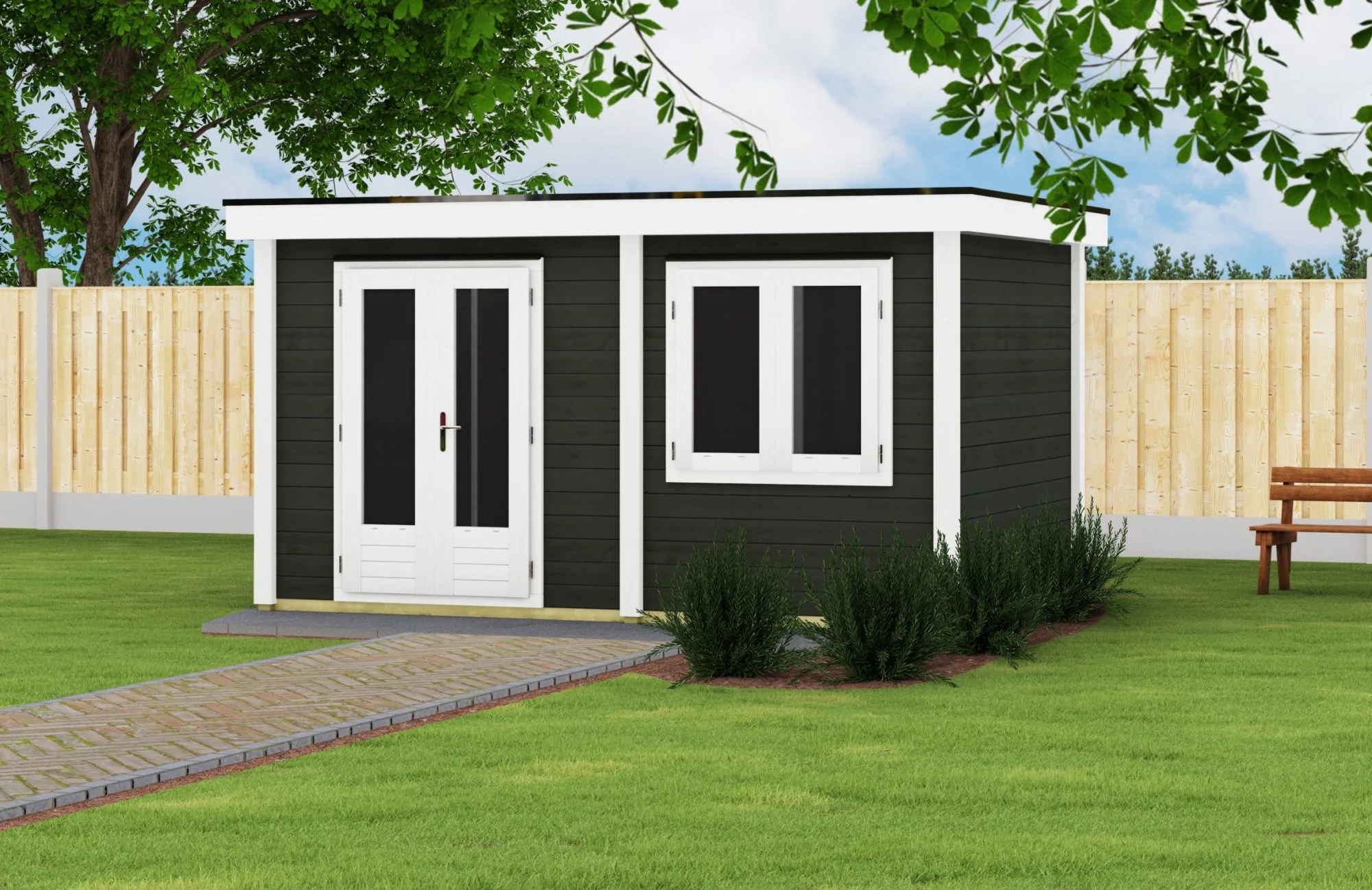 Woodpro Gartenhaus 90009