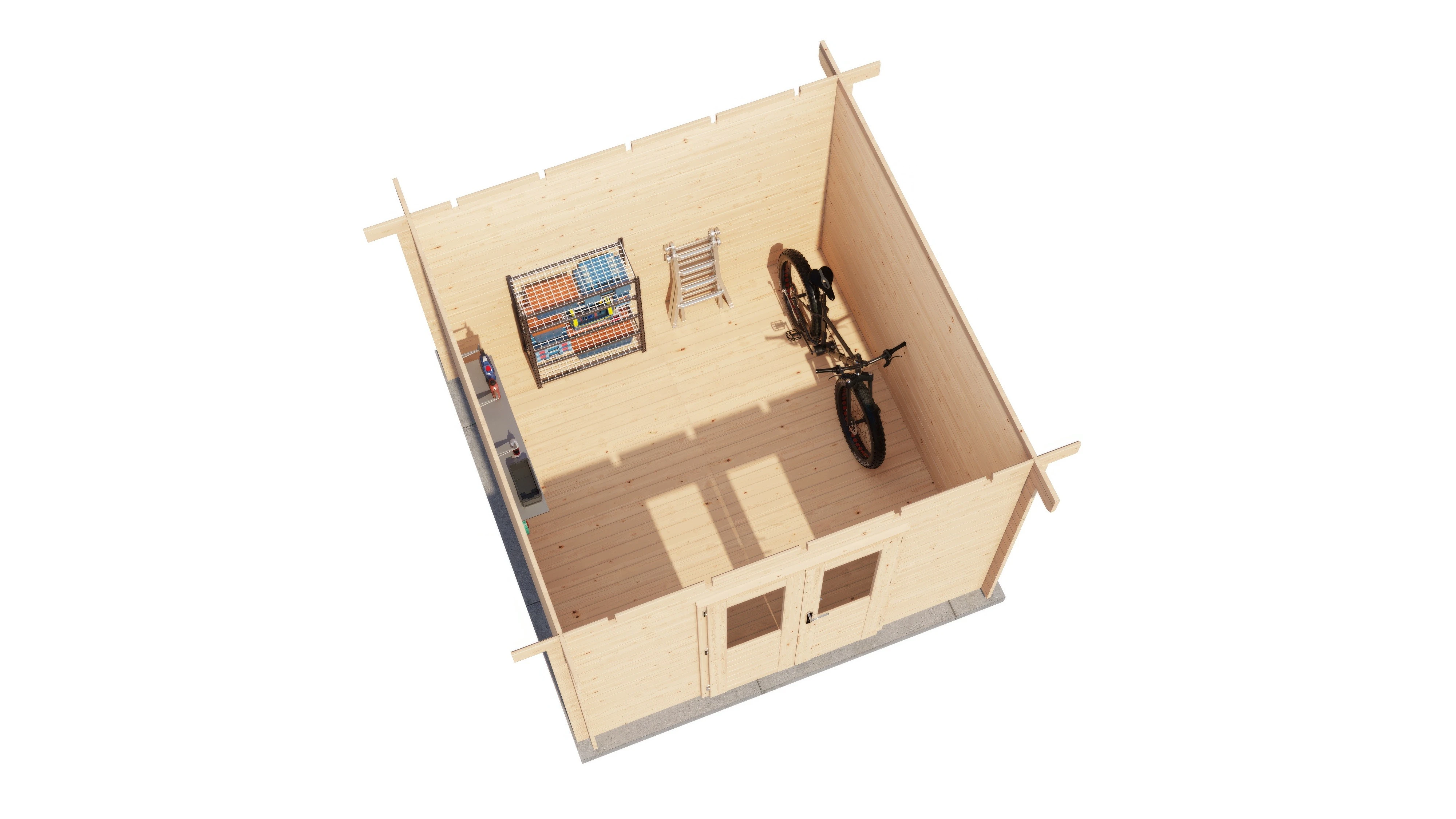 Lugarde Select Blockhaus Bamberg 300x300cm -