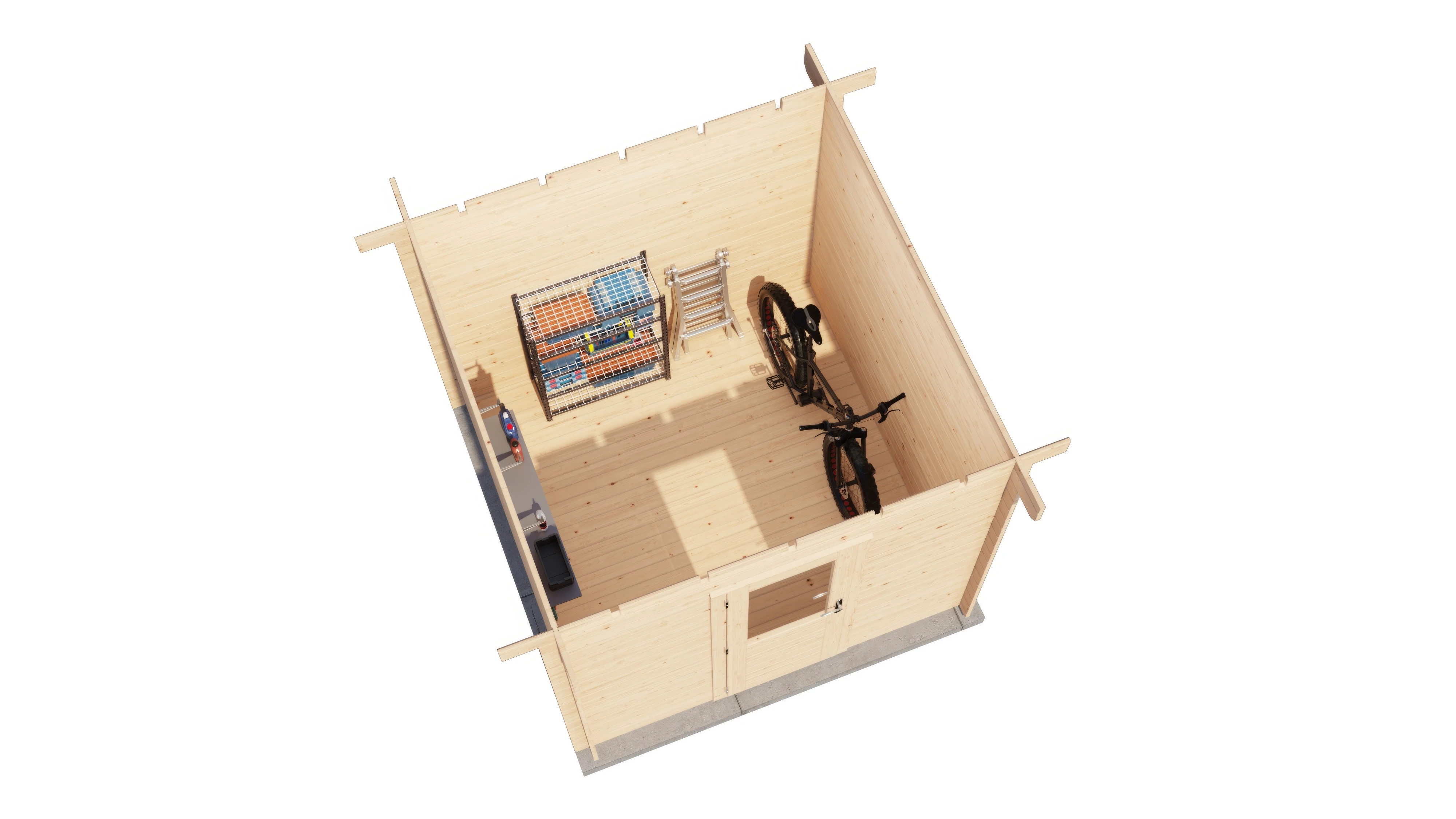 Lugarde Select Blockhaus Aalen 250x250cm -