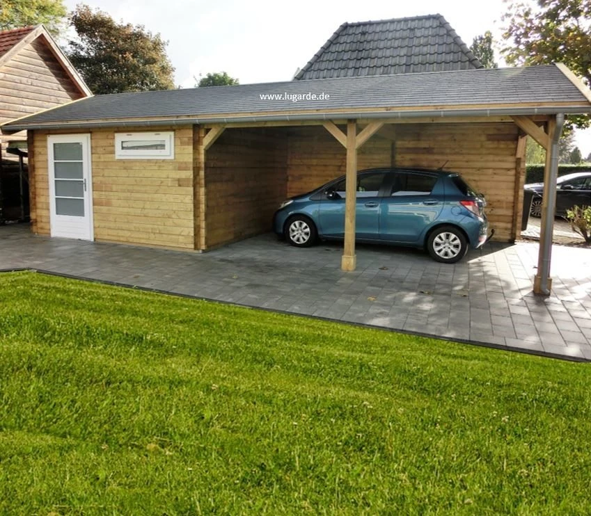 Carport mit Abstellraum C3