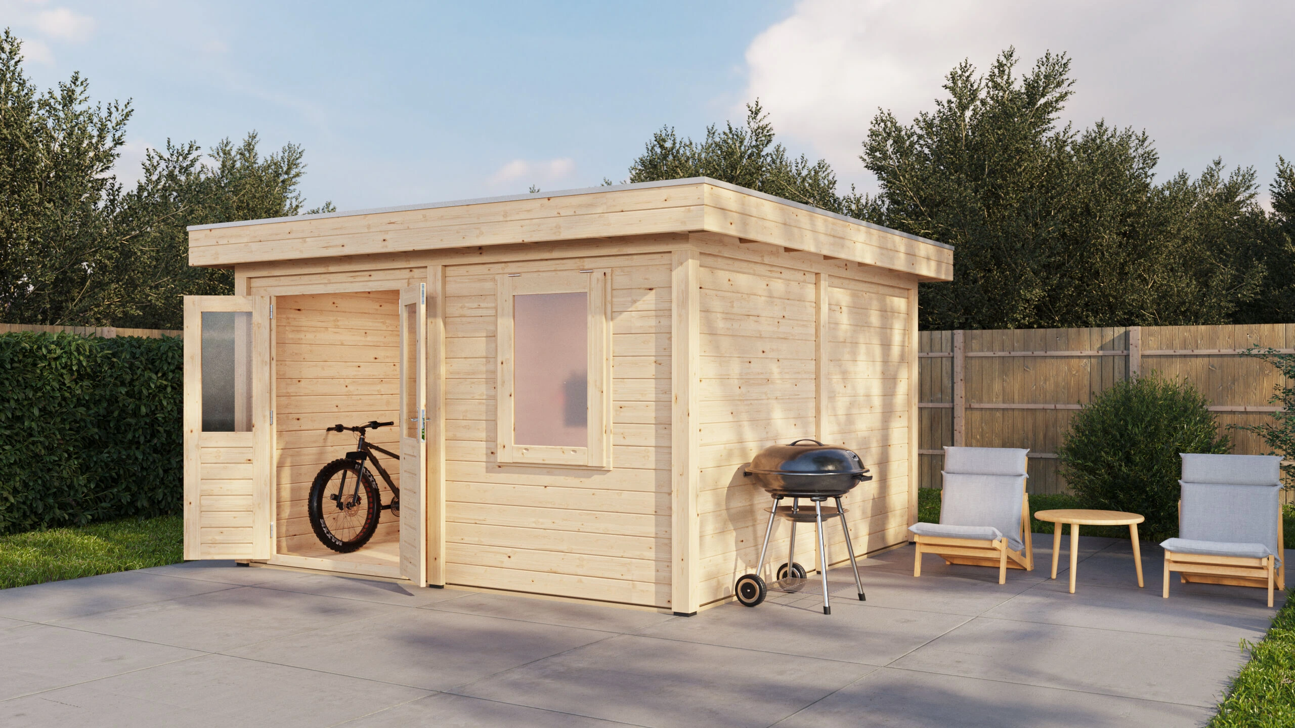 Lugarde Select Modern gartenhaus Solingen 388x388cm -