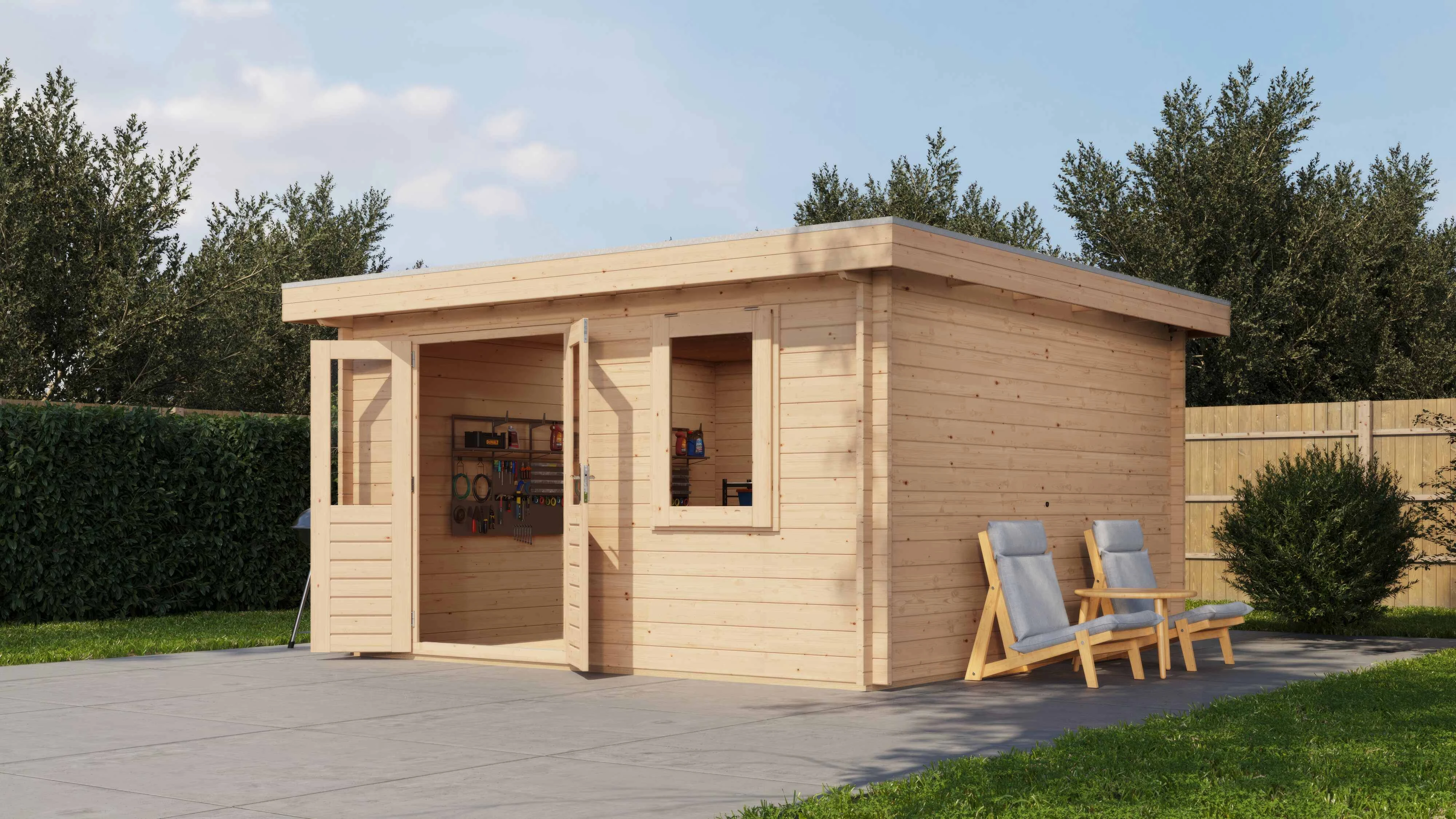 Lugarde Select Blockhaus Coburg 400x400cm -