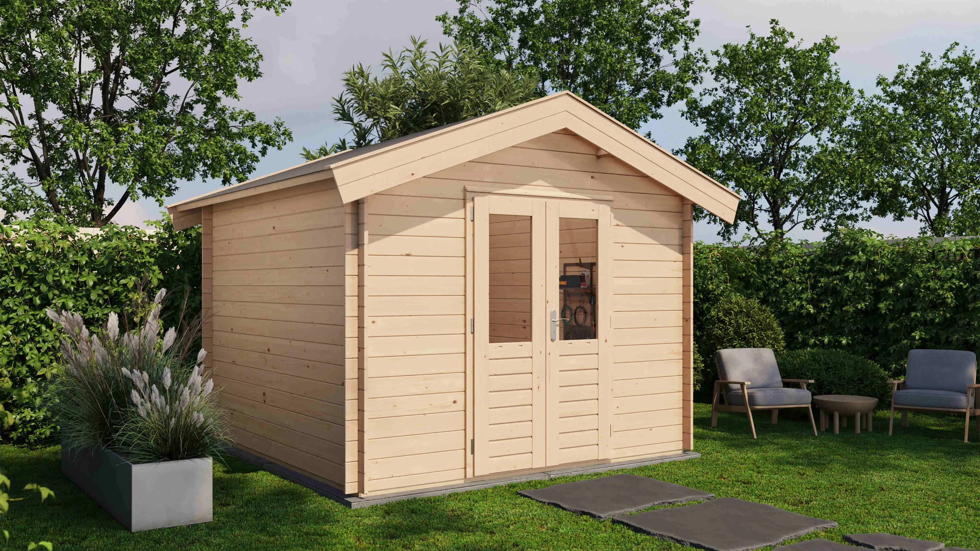 Lugarde Select Blockhaus Friedrichshafen 300x300cm -