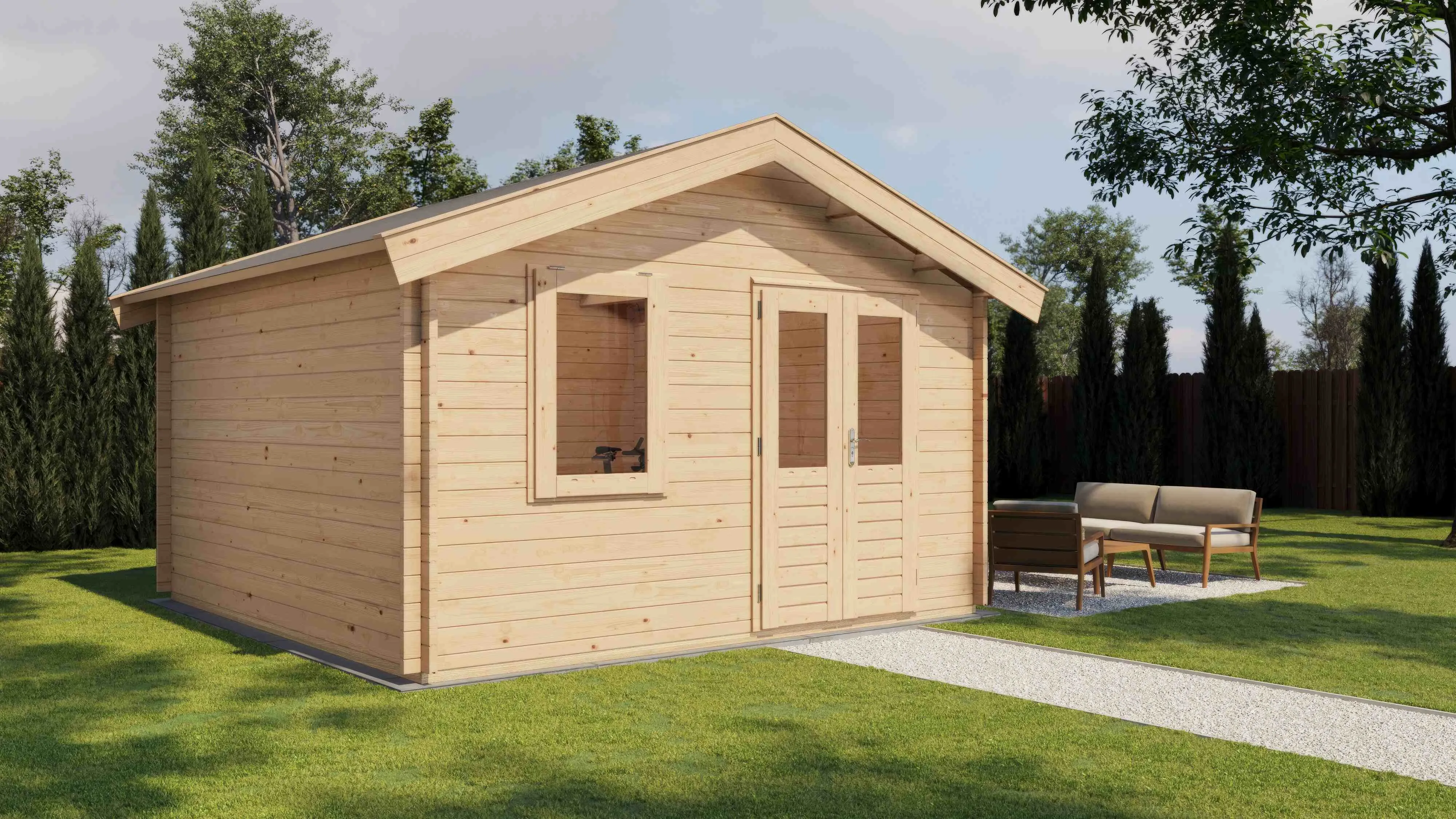 Lugarde Select Blockhaus Gütersloh 400x400cm -
