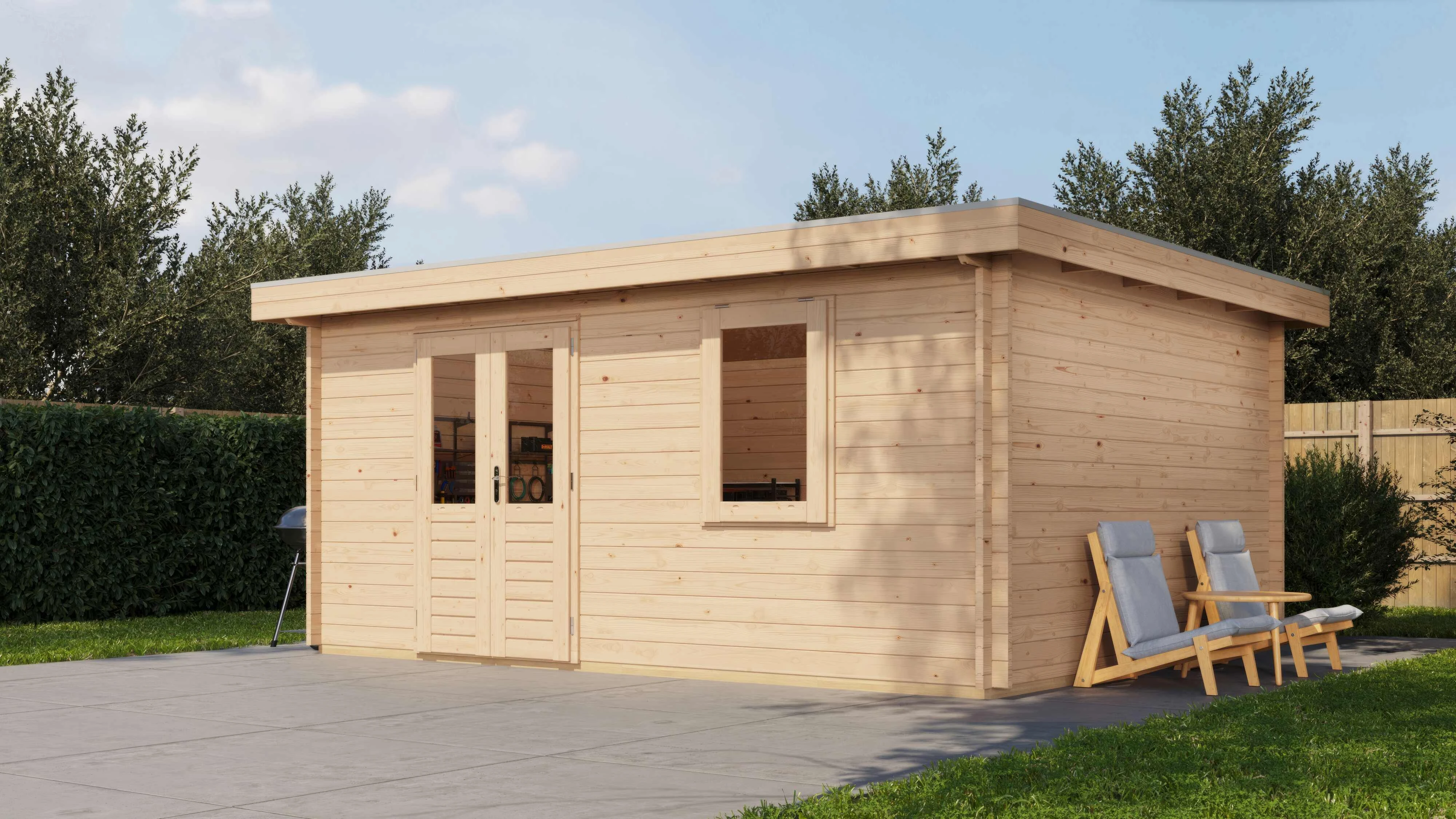 Lugarde Select Blockhaus Dessau 500x400cm -