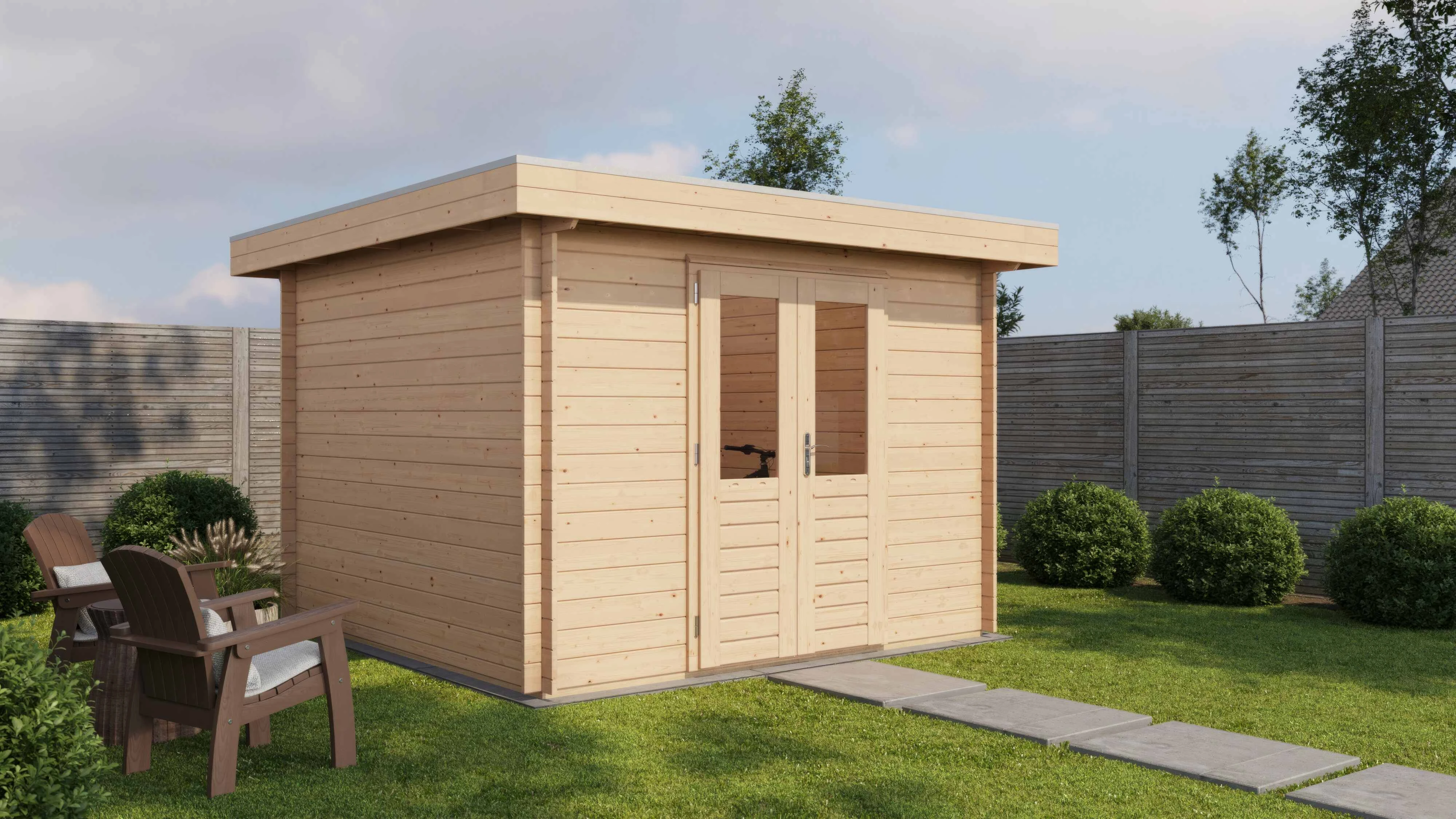 Lugarde Select Blockhaus Bamberg 300x300cm -