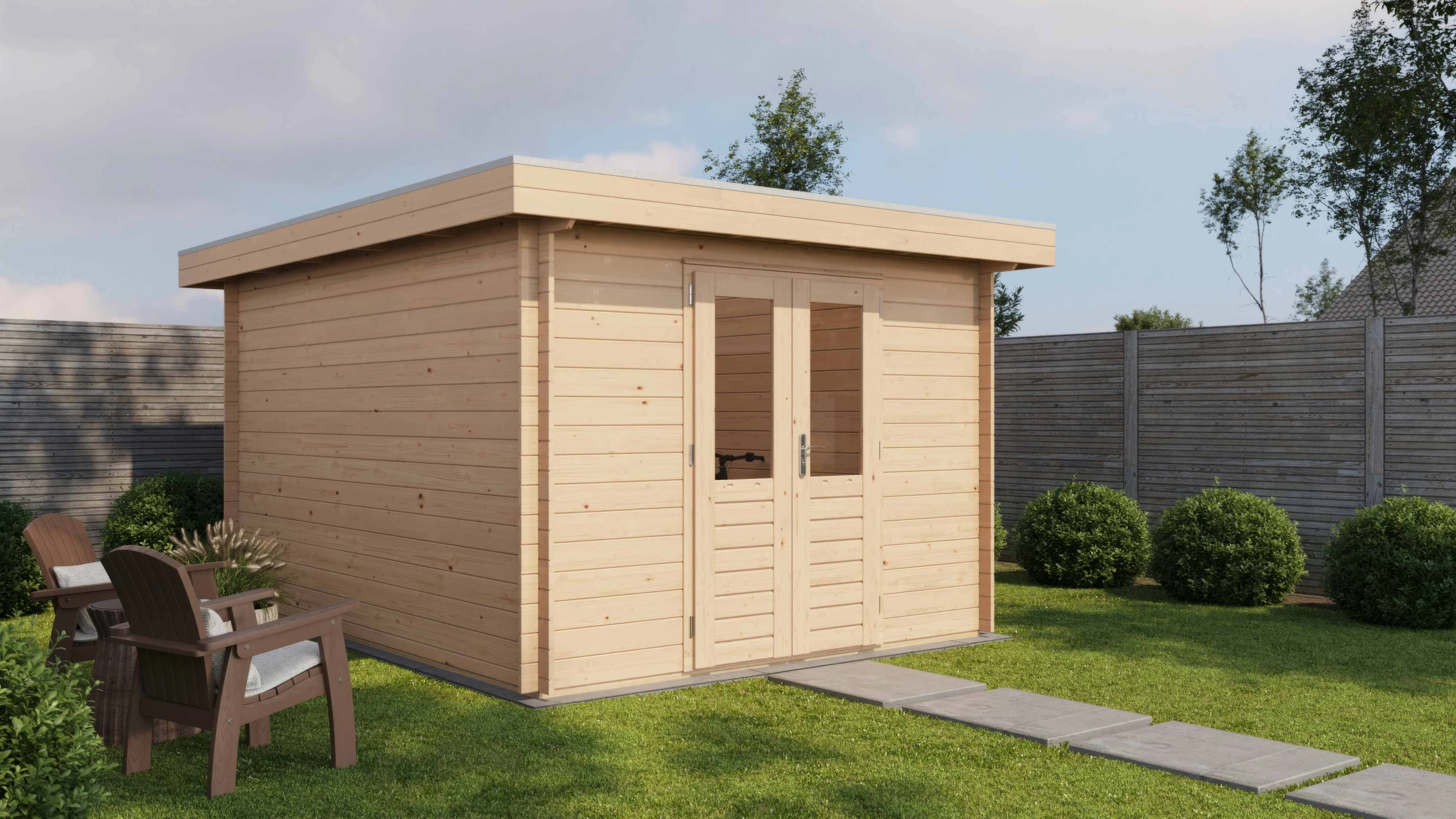 Lugarde Select Blockhaus Bergisch Gladbach 300x400cm -