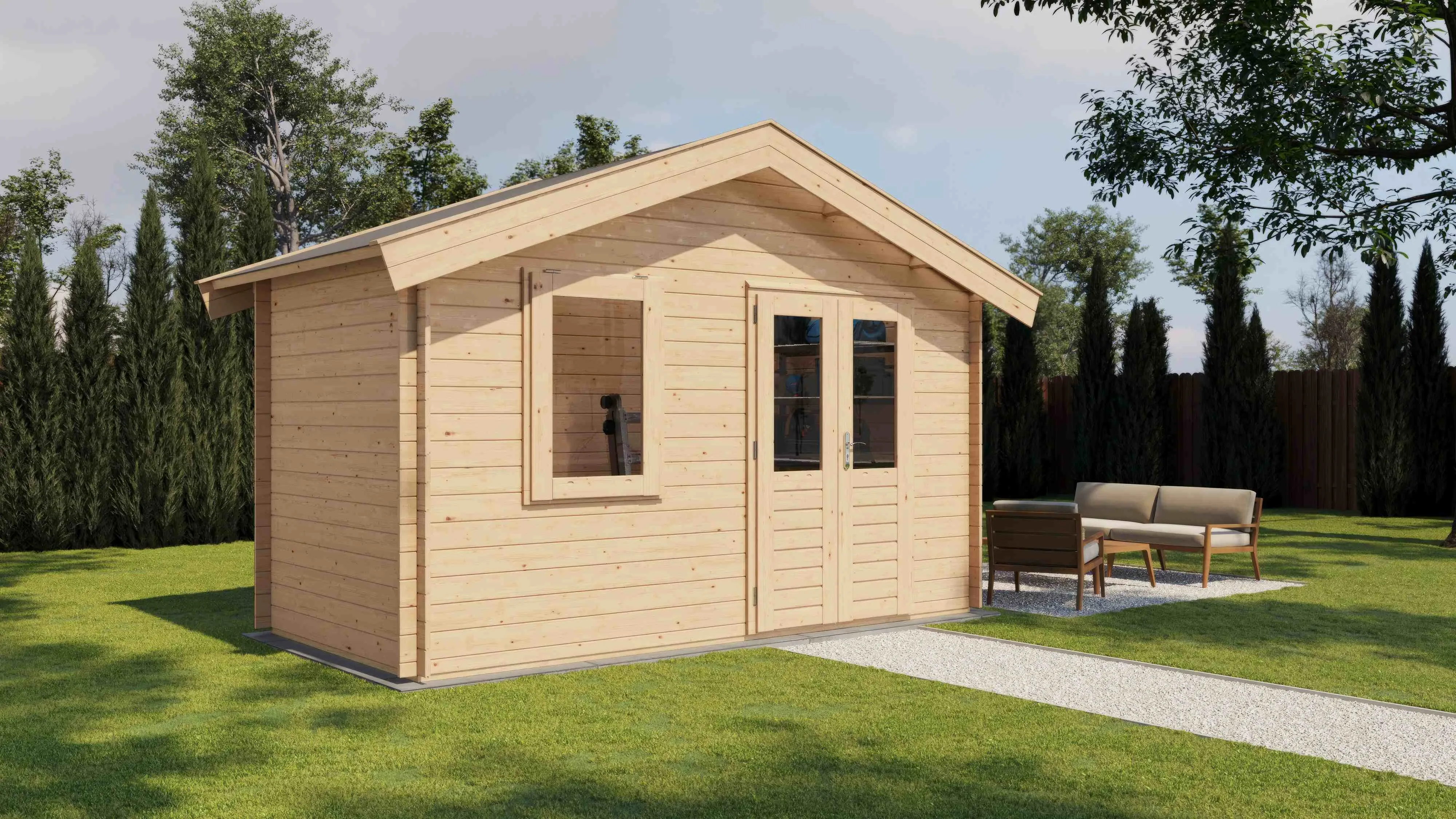 Lugarde Select Blockhaus Gera 400x200cm -