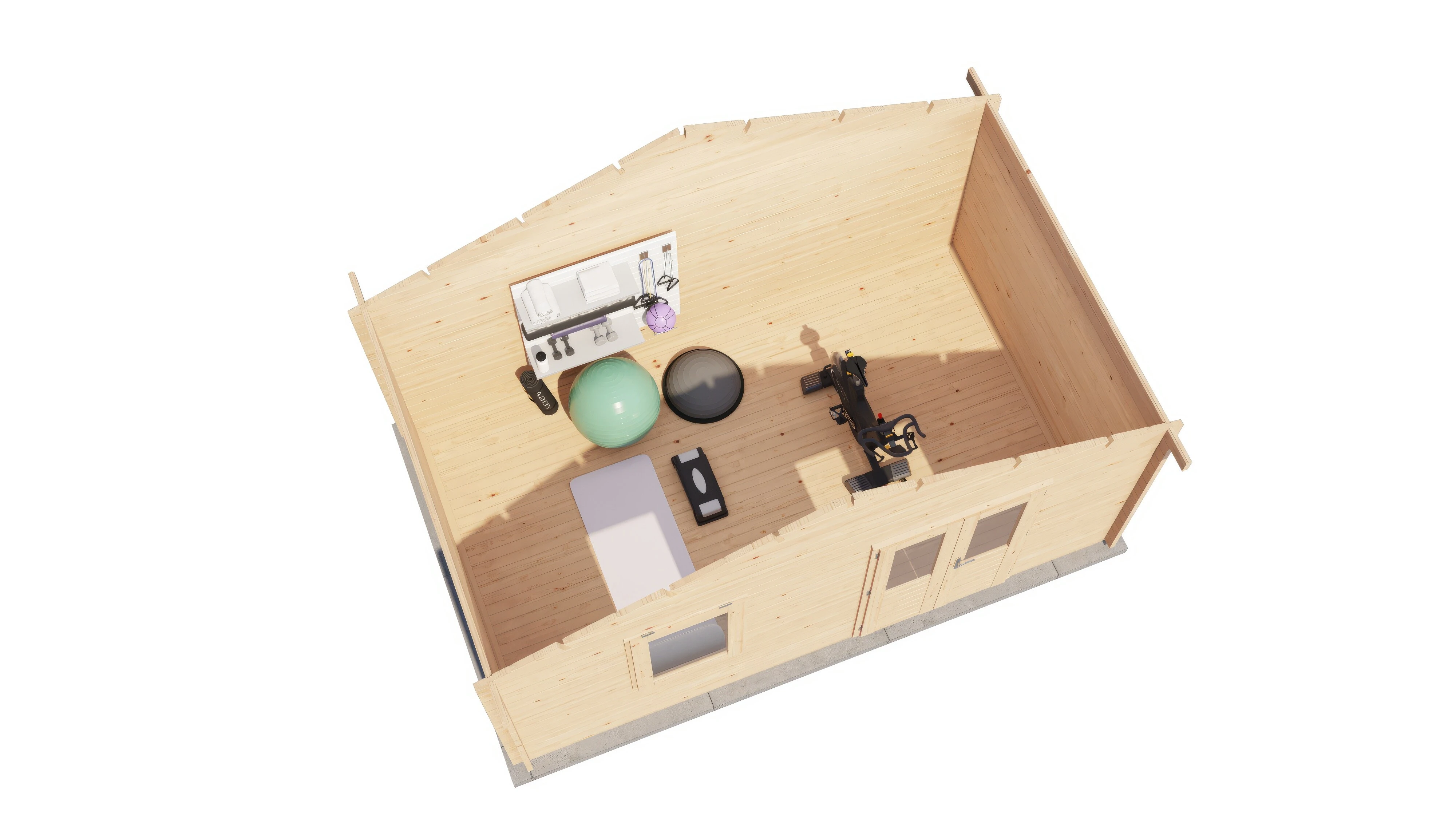 Lugarde Select Blockhaus Halle 500x300cm -