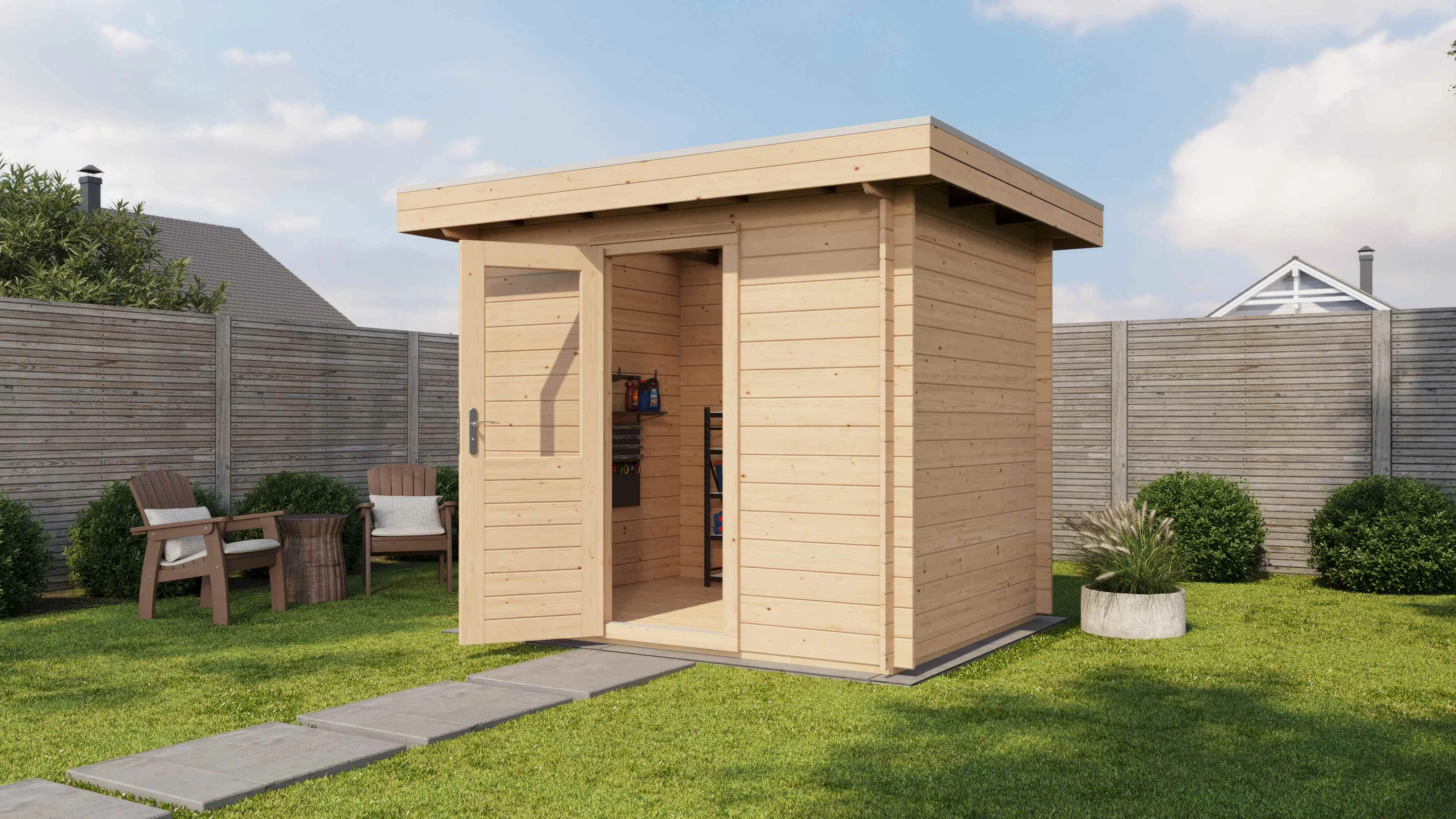 Lugarde Select Blockhaus Aachen 250x200cm -
