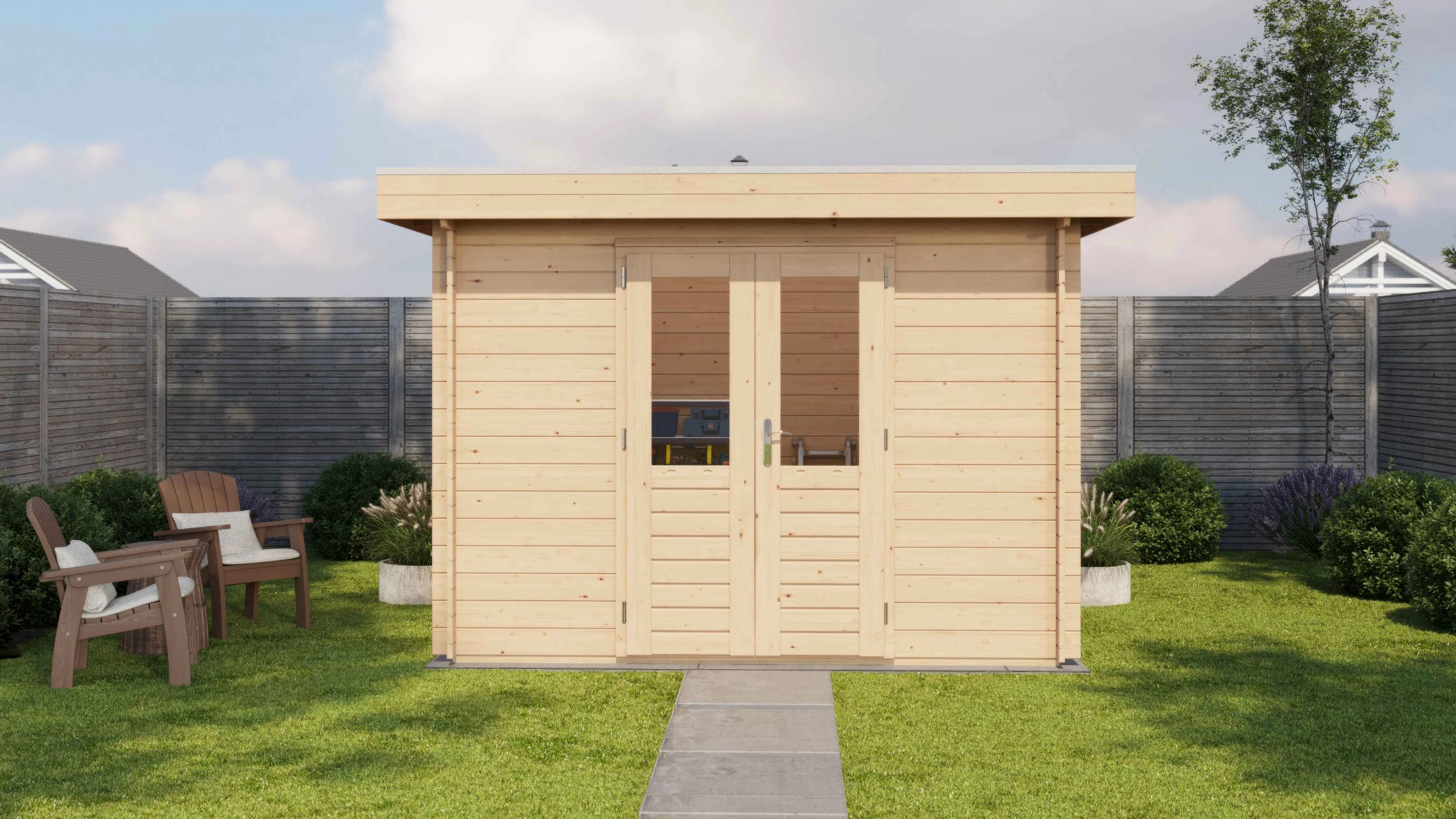 Lugarde Select Blockhaus Bamberg 300x300cm -