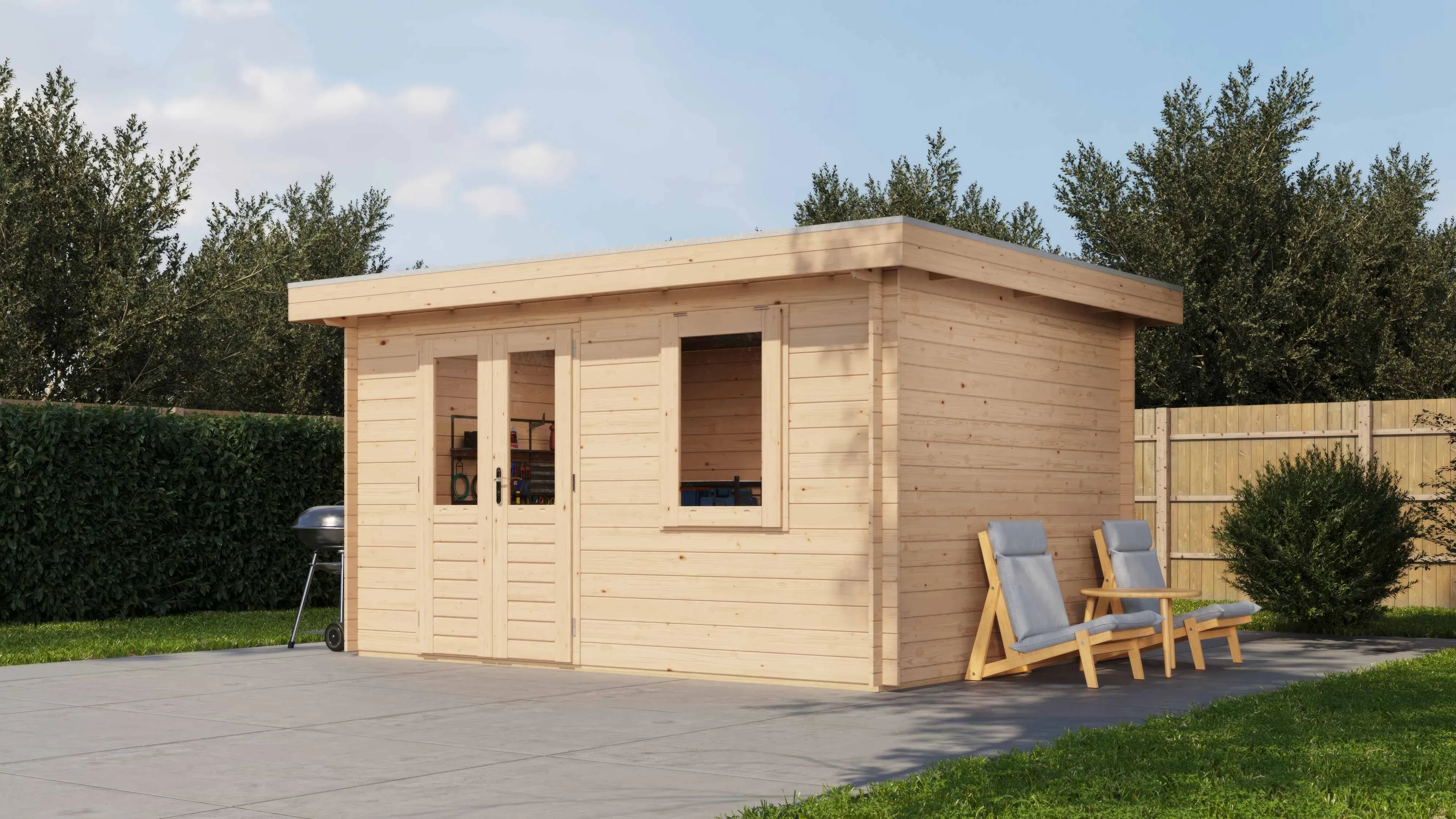 Lugarde Select Blockhaus Bremerhaven 400x300cm -