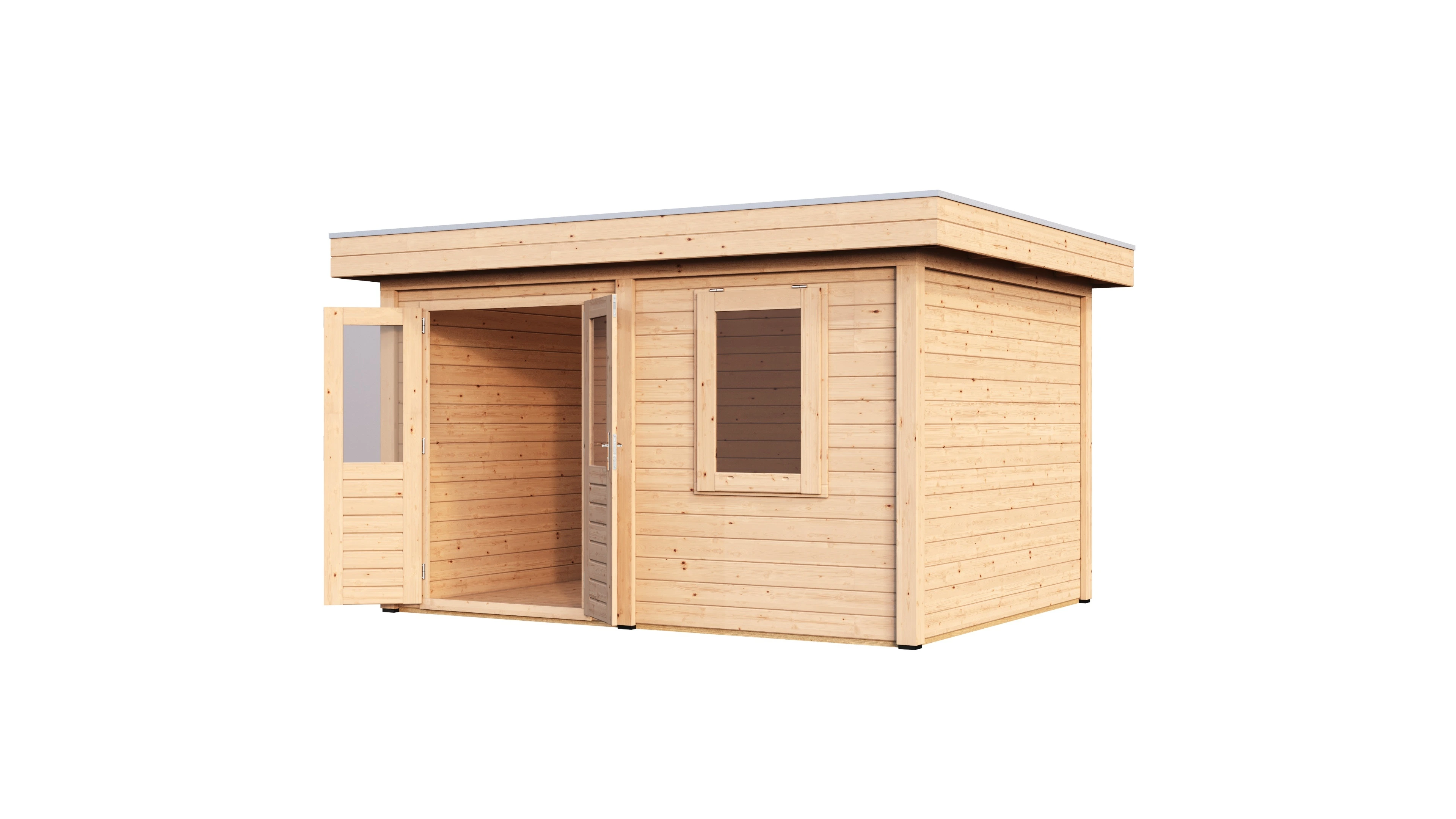 Lugarde Select Veranda Herrenberg 388x300cm - 28mm - Flachdach -