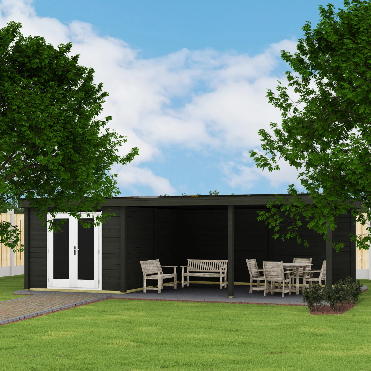 Woodpro Gartenhaus 90010