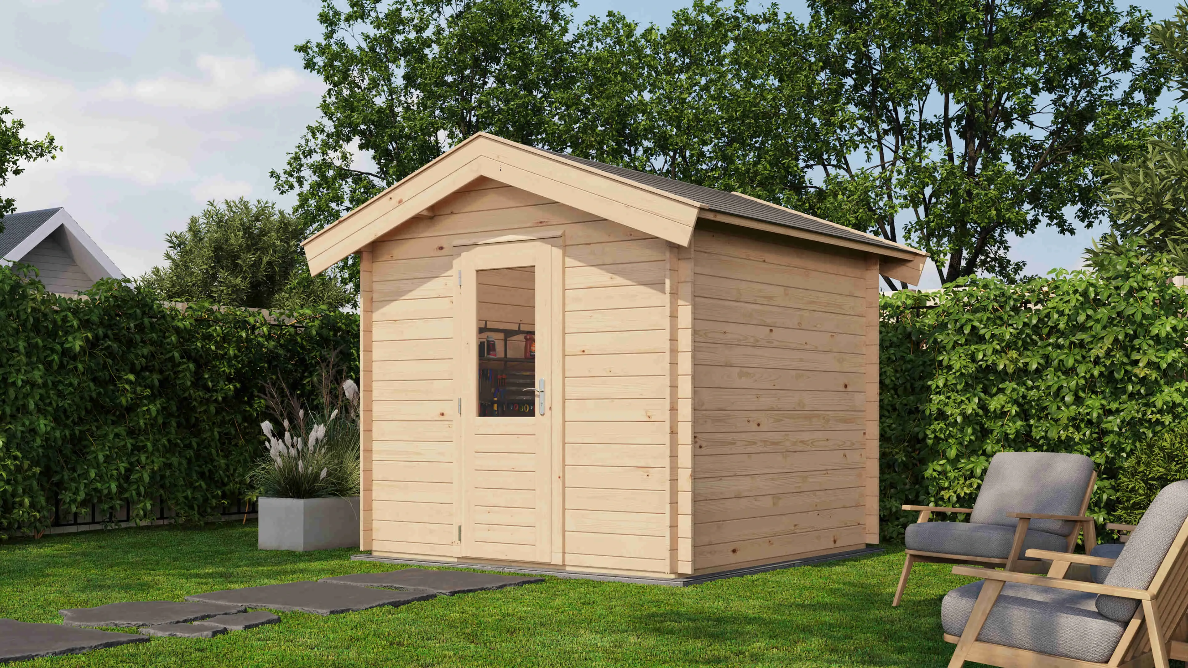 Lugarde Select Blockhaus Emden 250x250cm -
