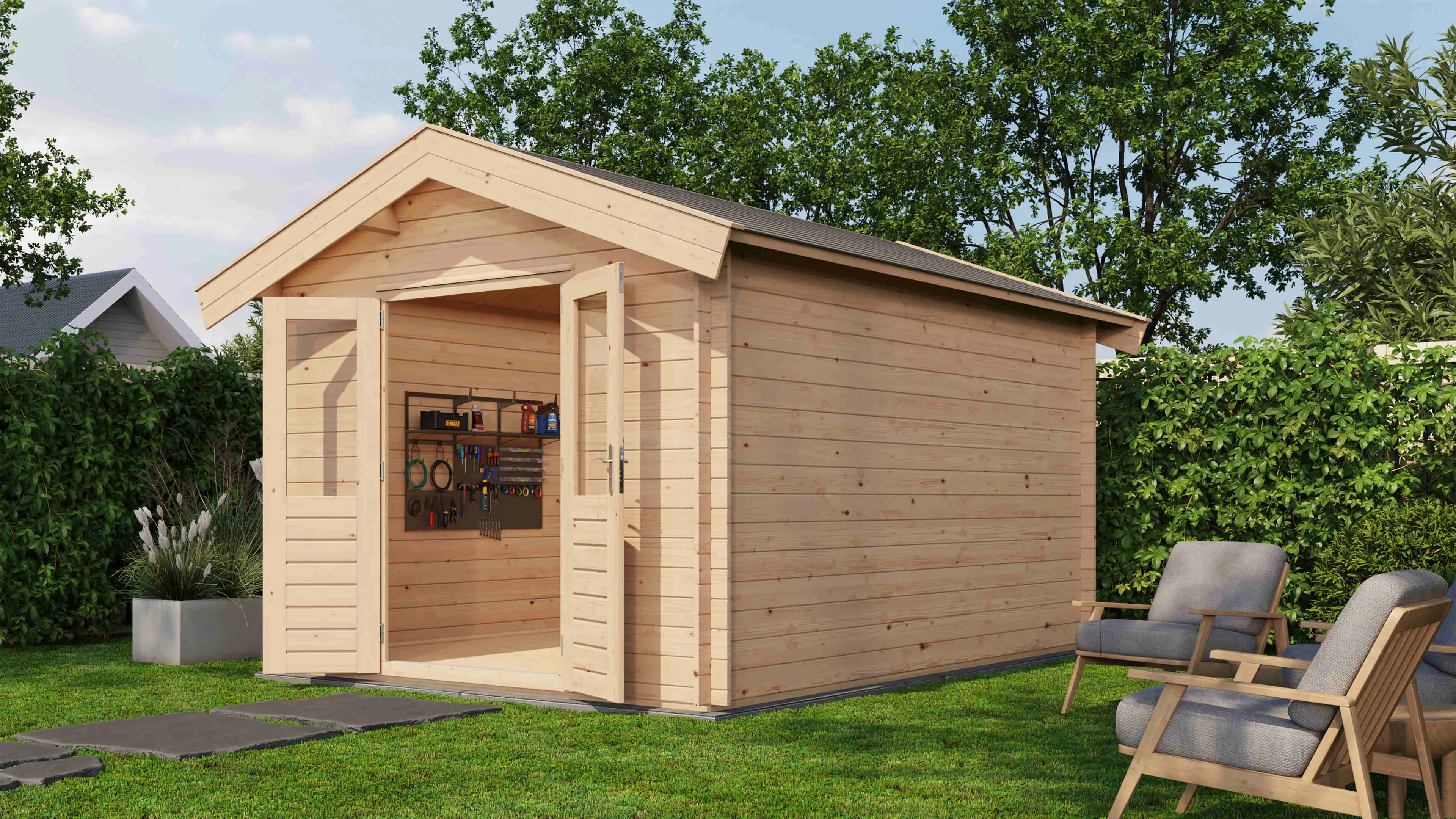 Lugarde Select Blockhaus Fürth 300x400cm -