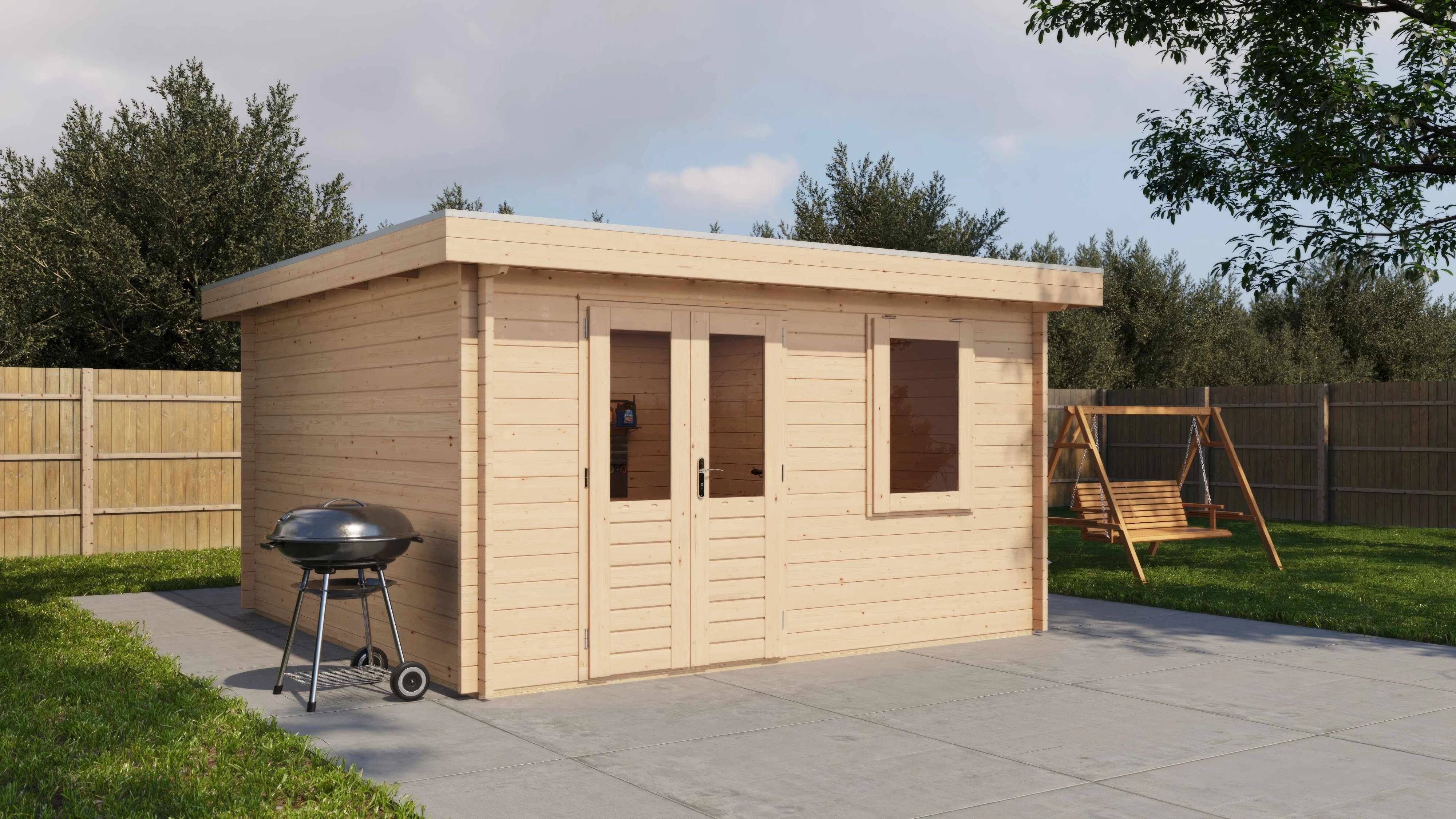 Lugarde Select Blockhaus Coburg 400x400cm -