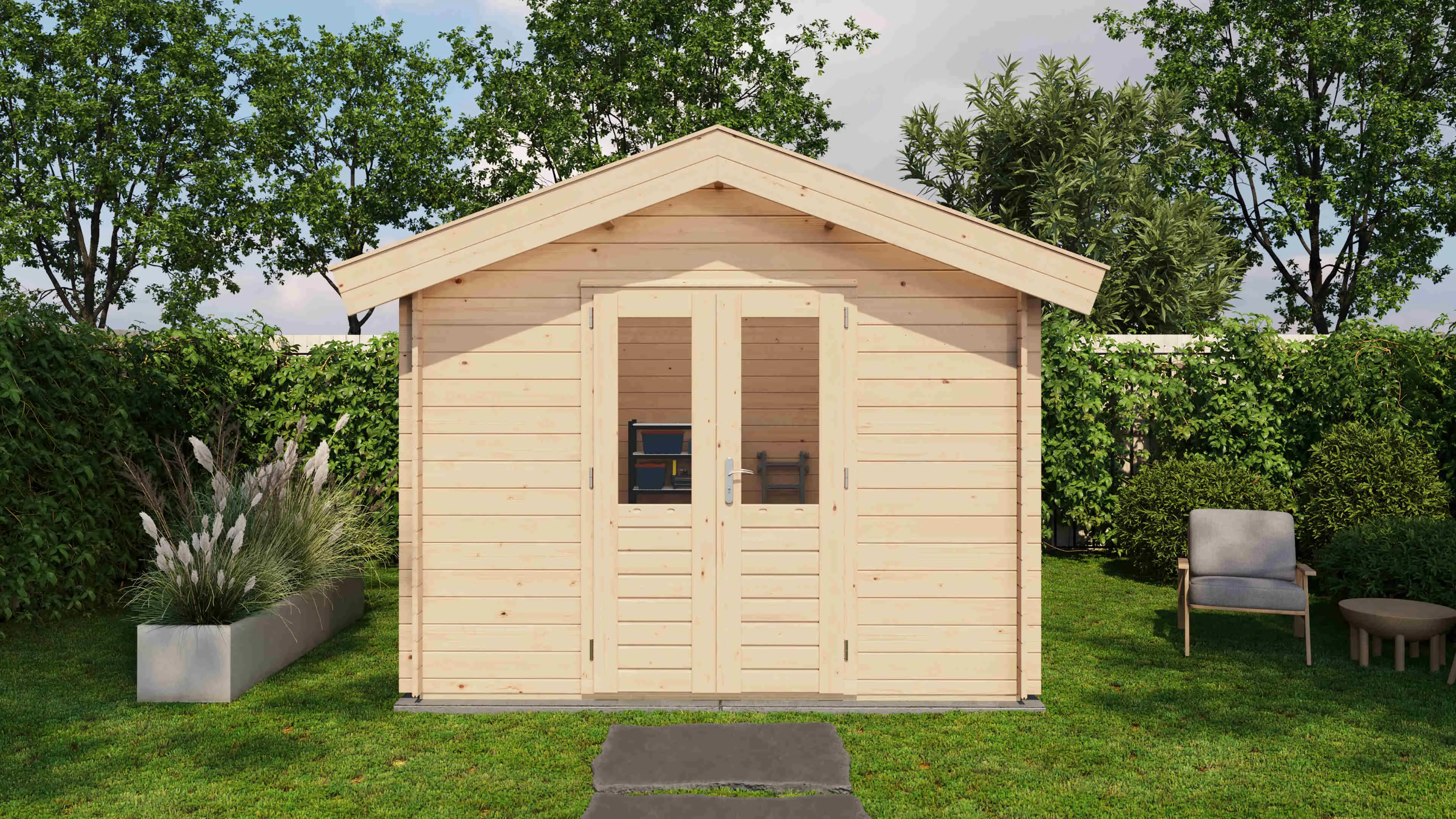 Lugarde Select Blockhaus Fürth 300x400cm -