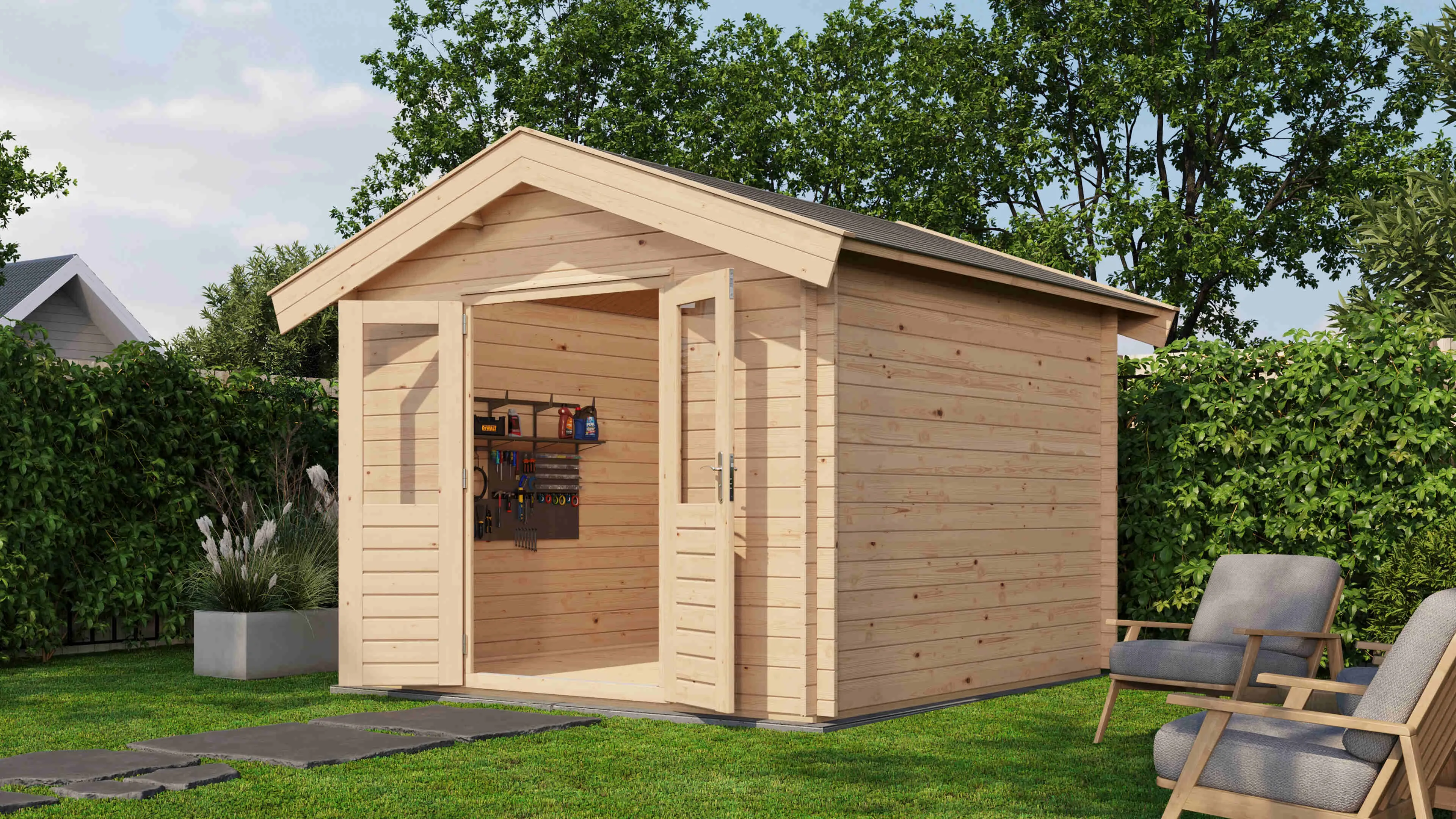 Lugarde Select Blockhaus Friedrichshafen 300x300cm -