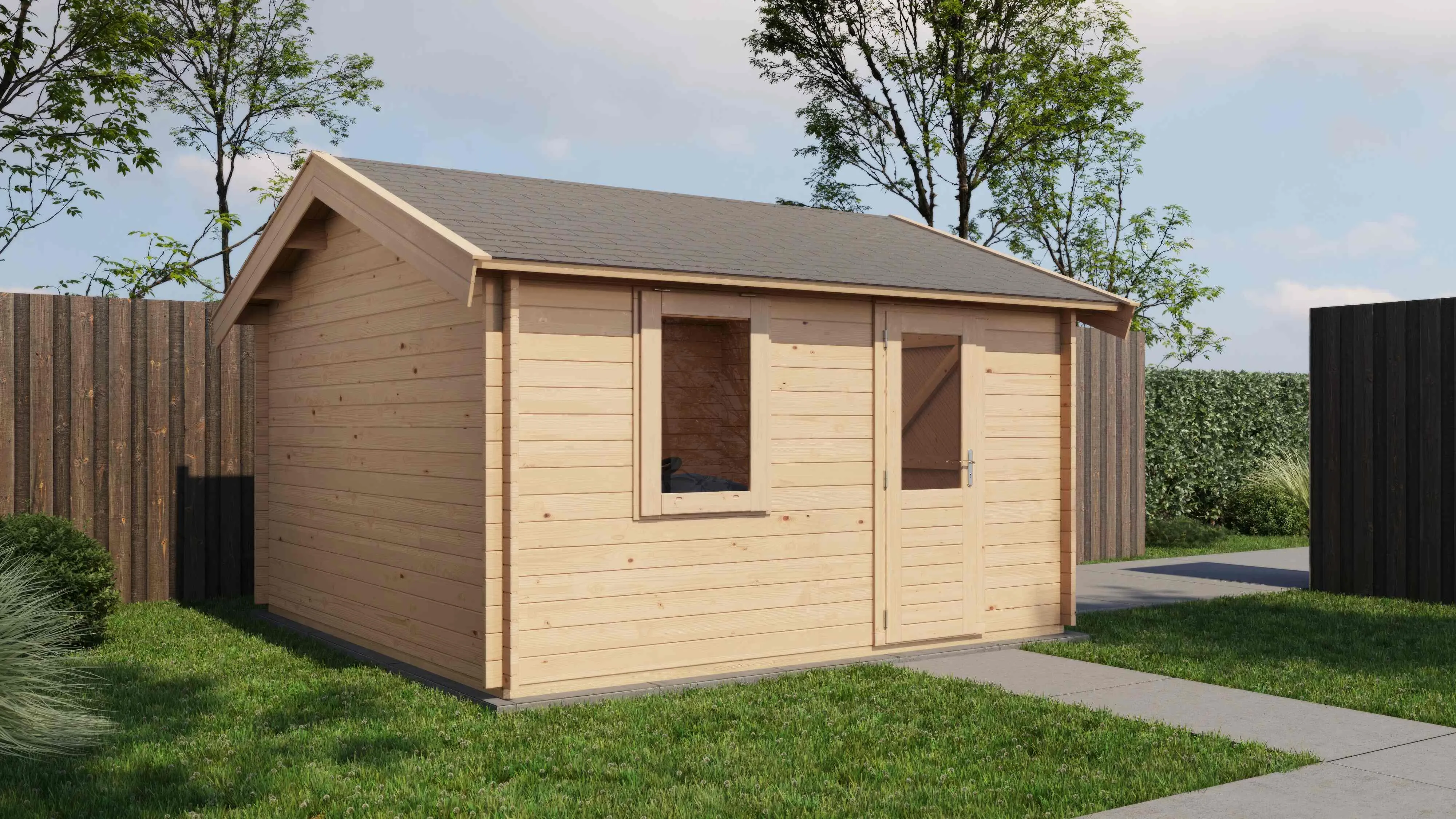 Lugarde Select Blockhaus Gütersloh 400x400cm -