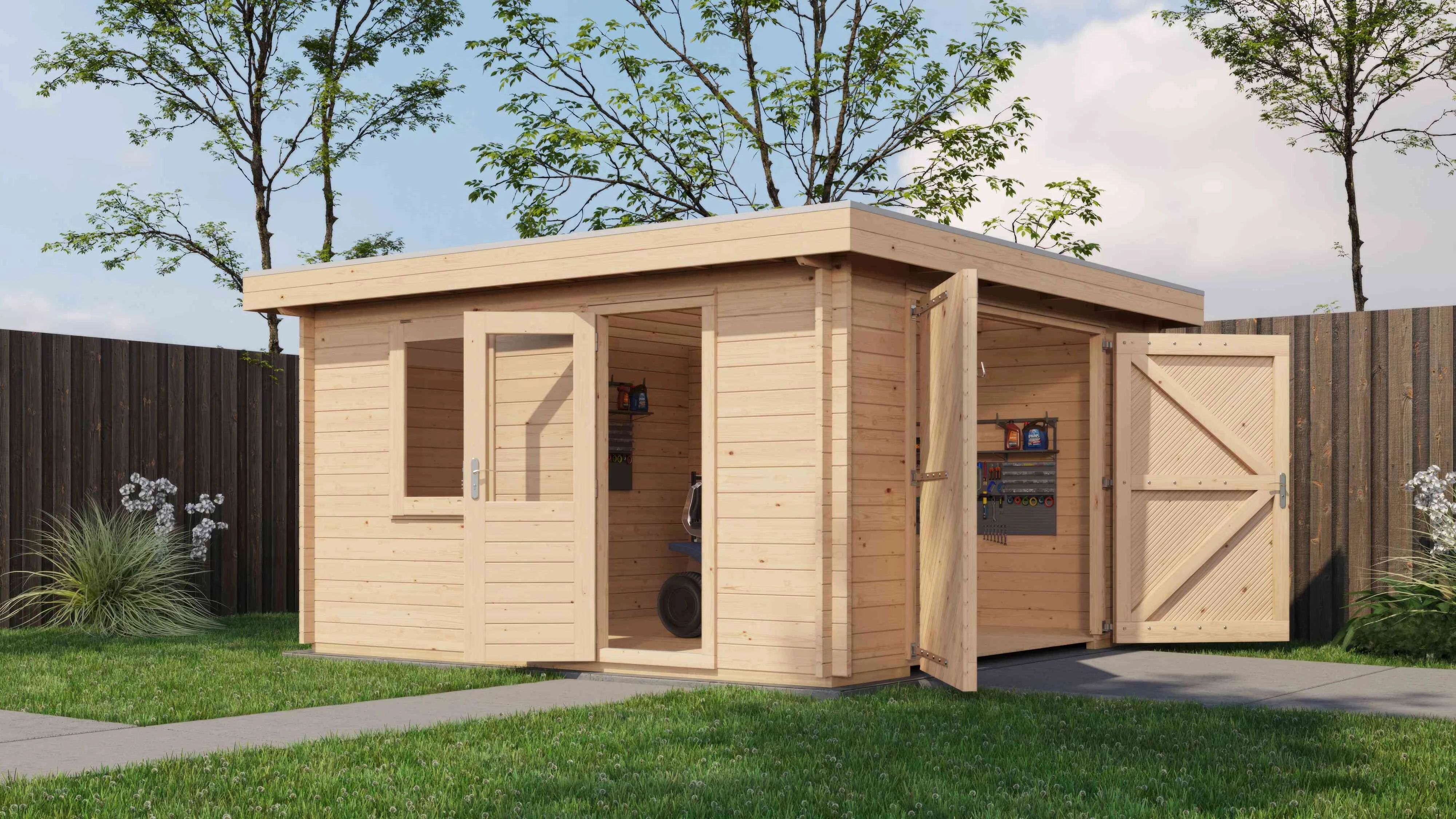 Lugarde Select Blockhaus Coburg 400x400cm -