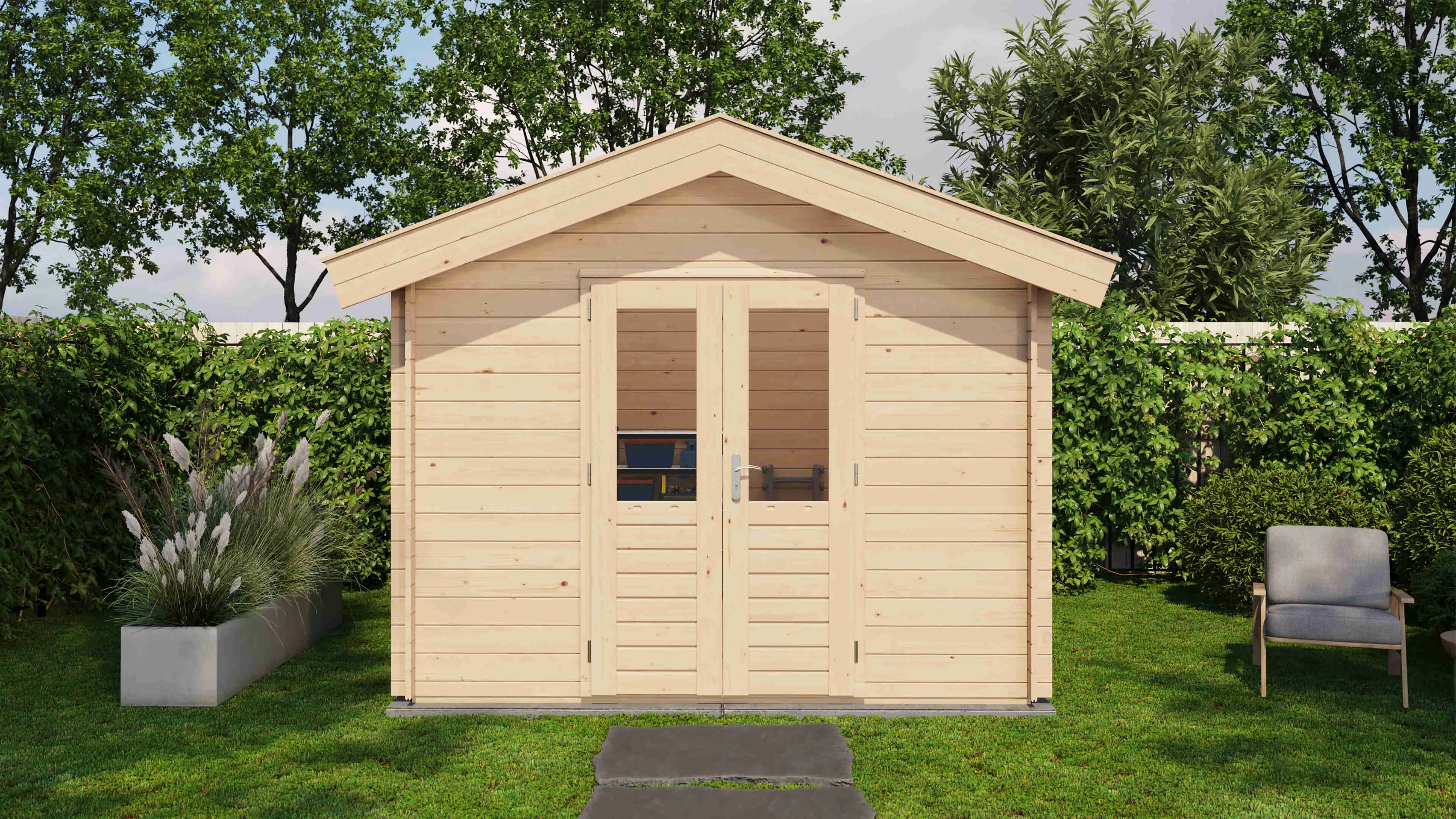 Lugarde Select Blockhaus Friedrichshafen 300x300cm -