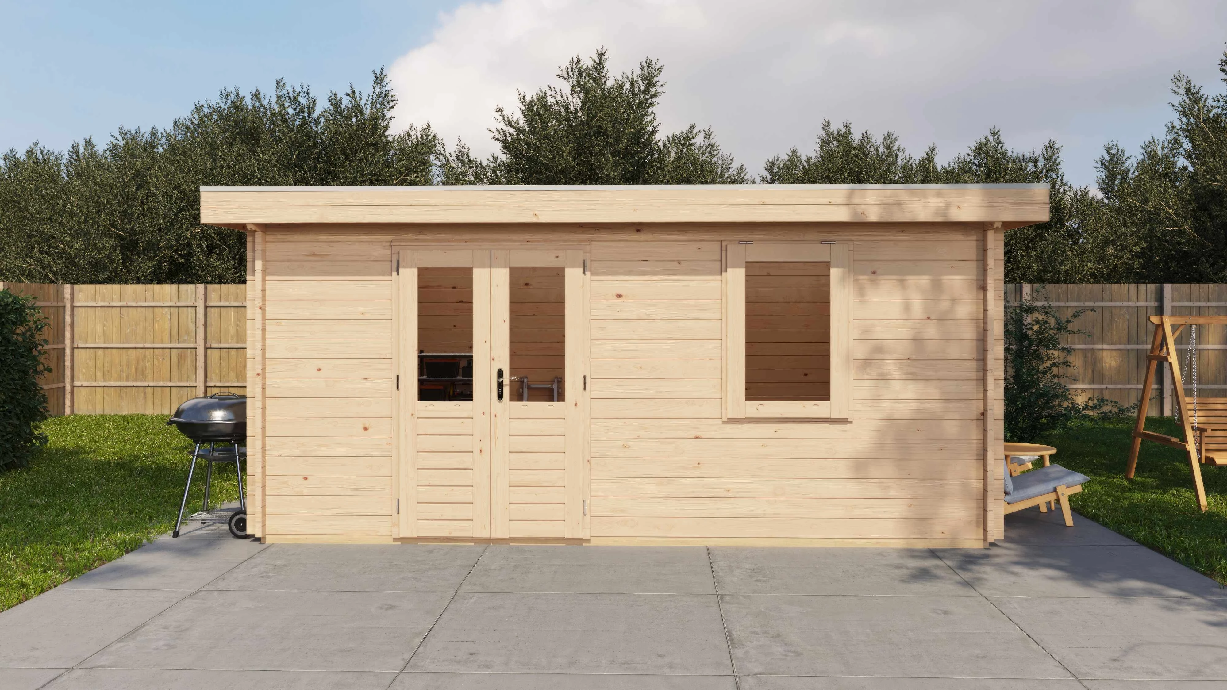 Lugarde Select Blockhaus Dessau 500x400cm -