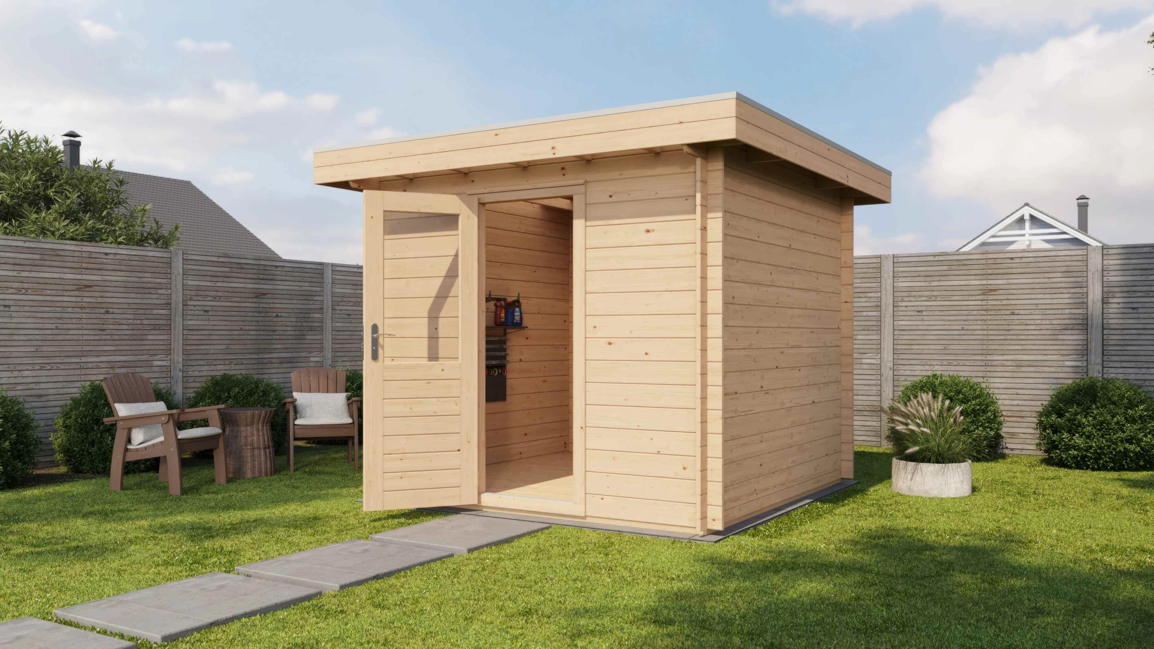 Lugarde Select Blockhaus Aalen 250x250cm -