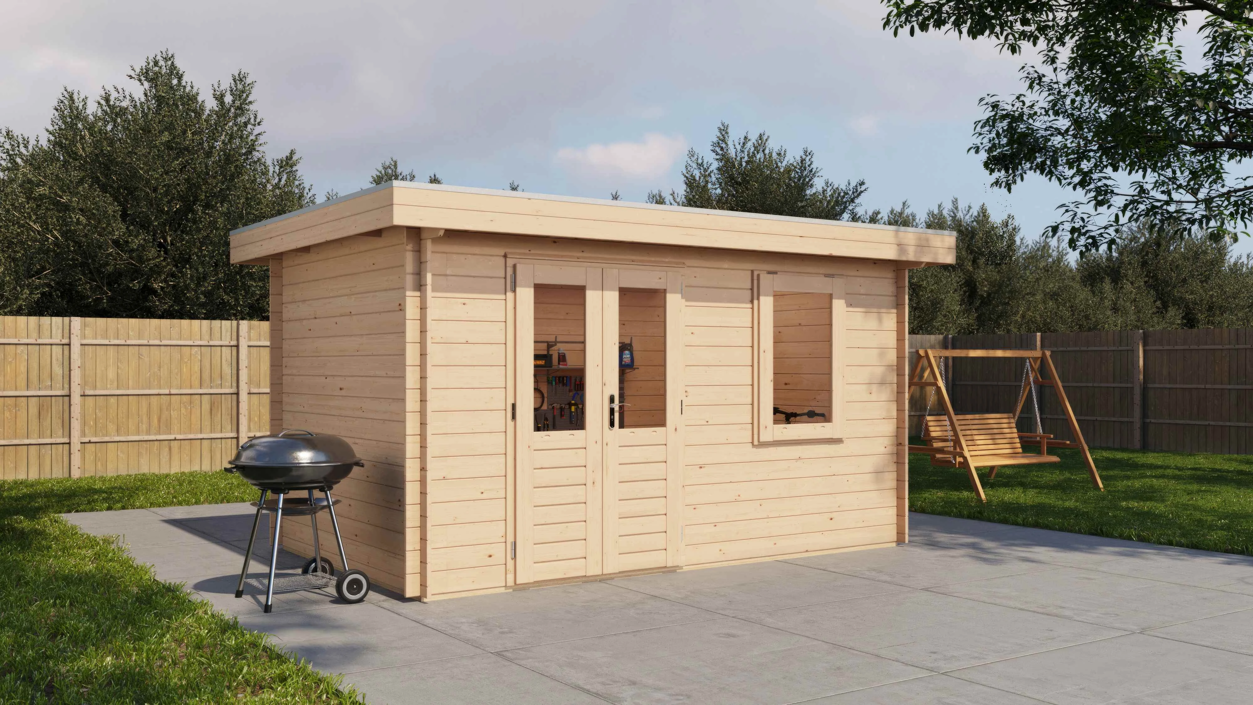 Lugarde Select Blockhaus Brandenburg 400x250cm -