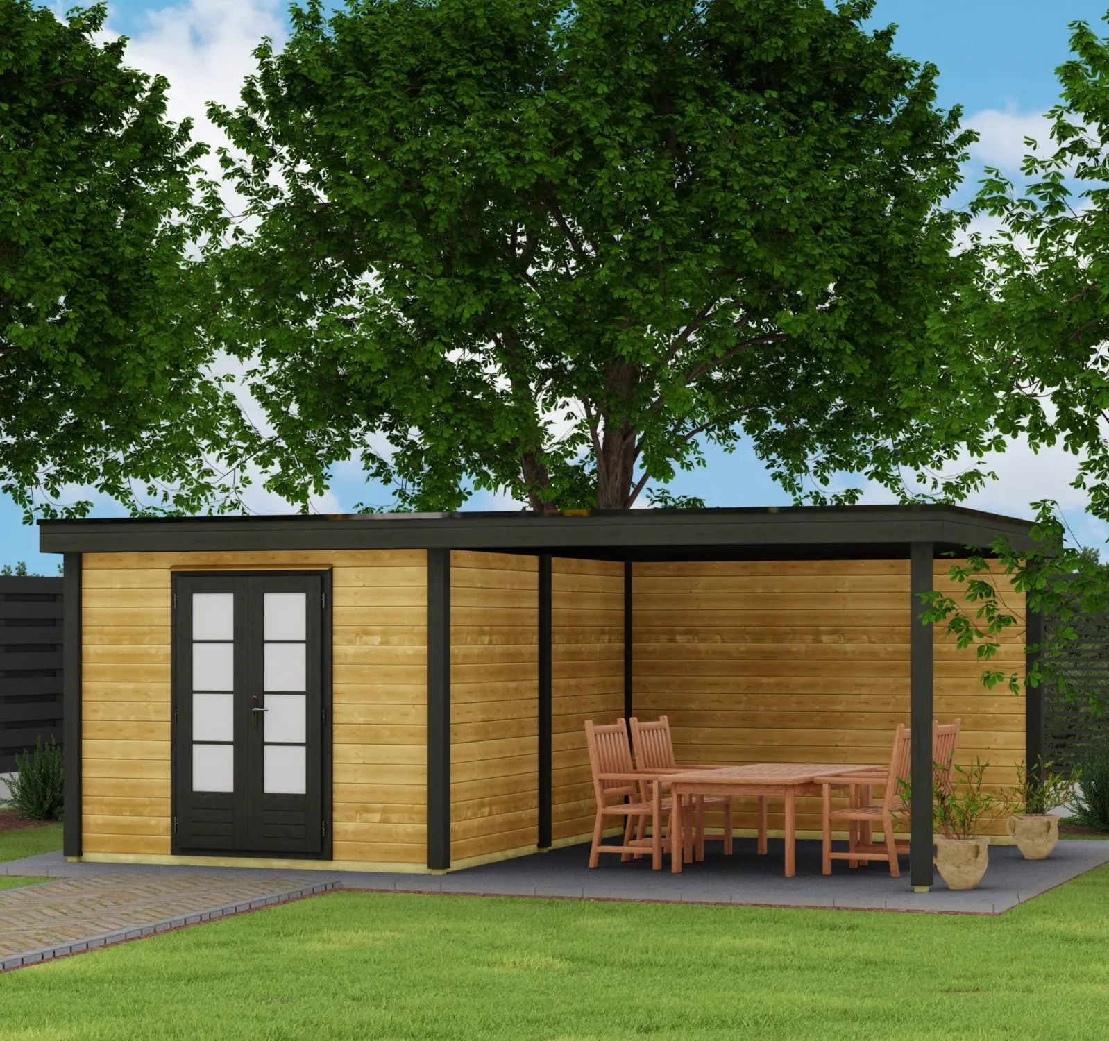 Woodpro Gartenhaus 90011