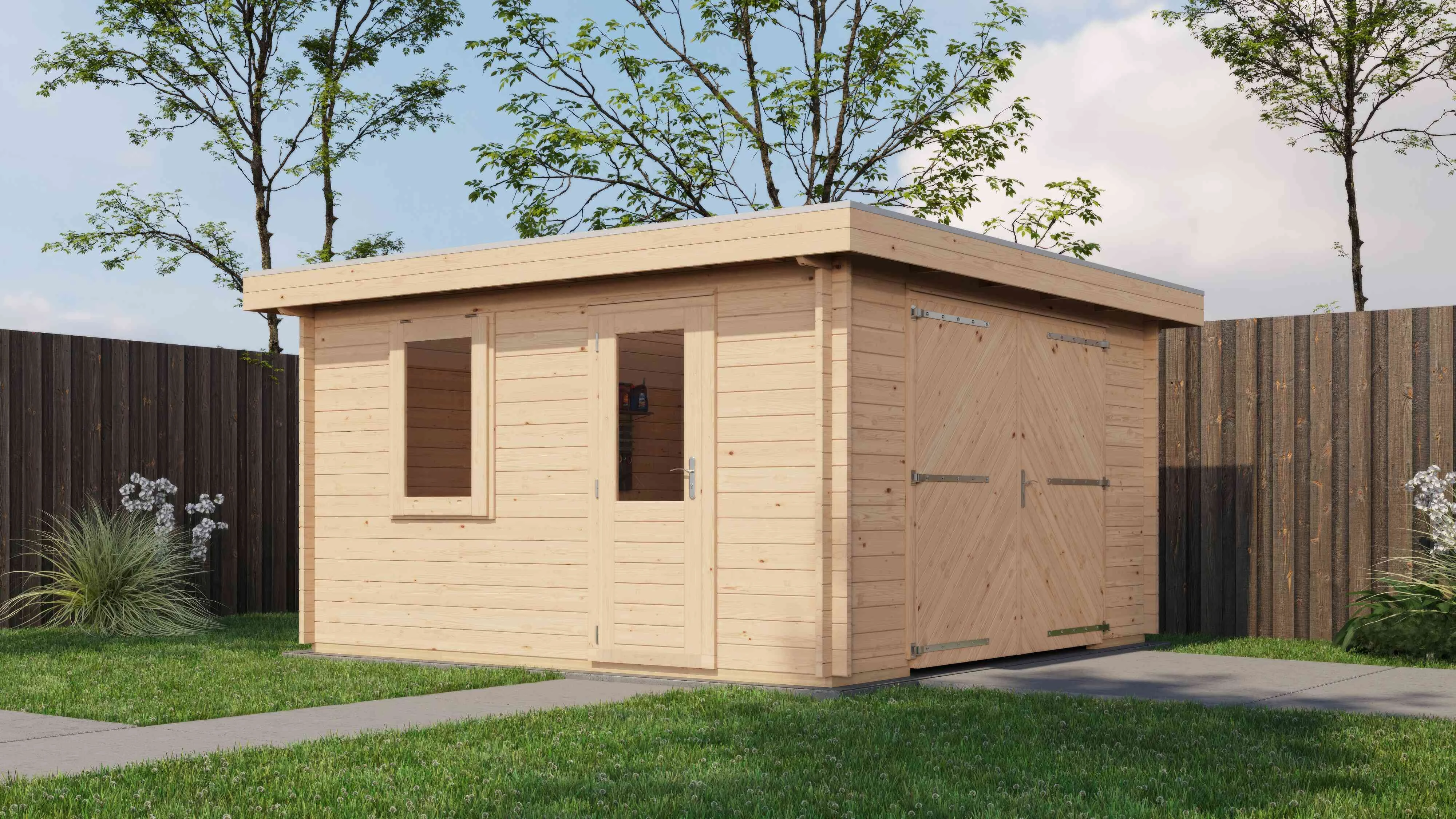 Lugarde Select Blockhaus Coburg 400x400cm -