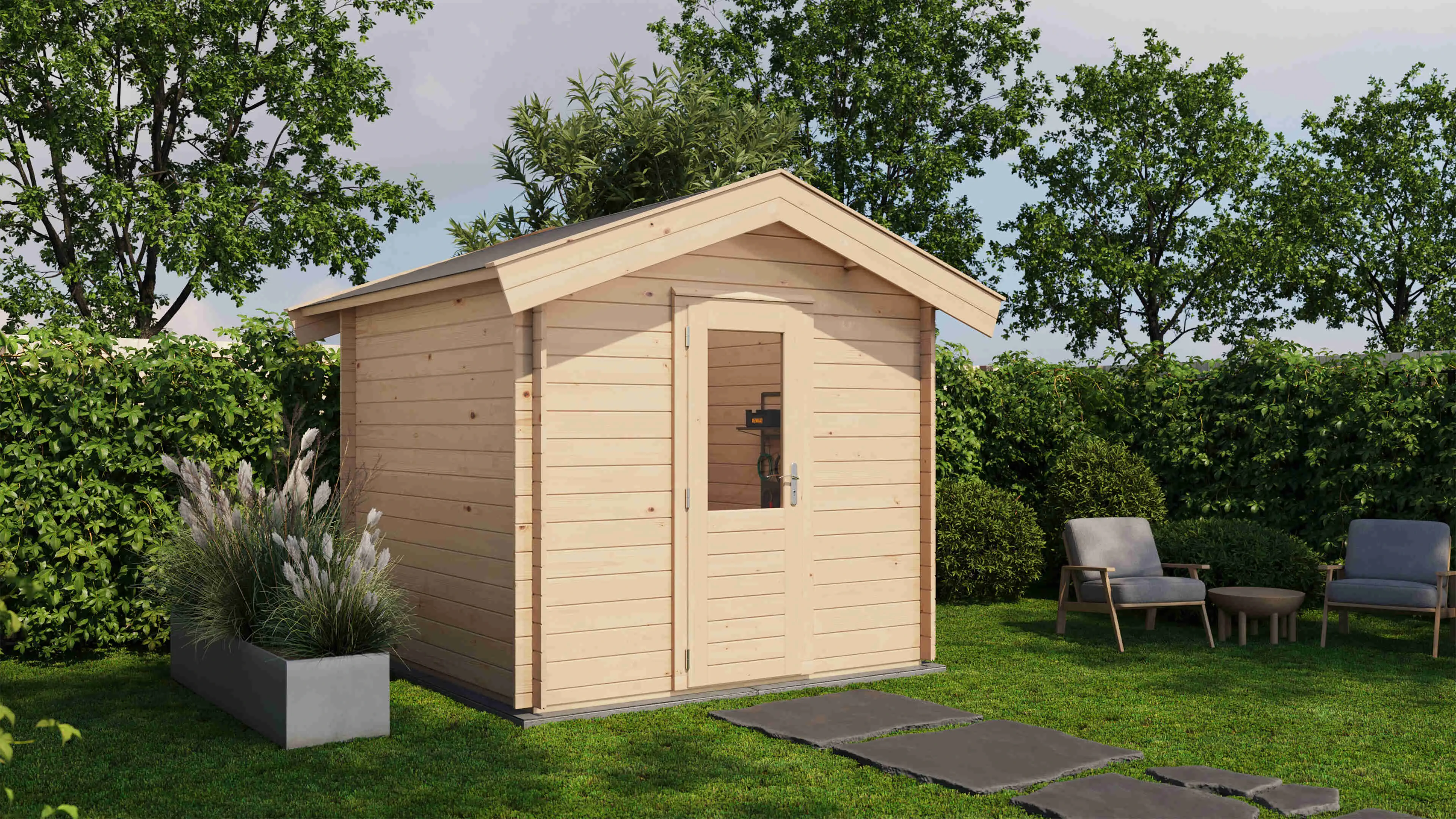 Lugarde Select Blockhaus Emden 250x250cm -