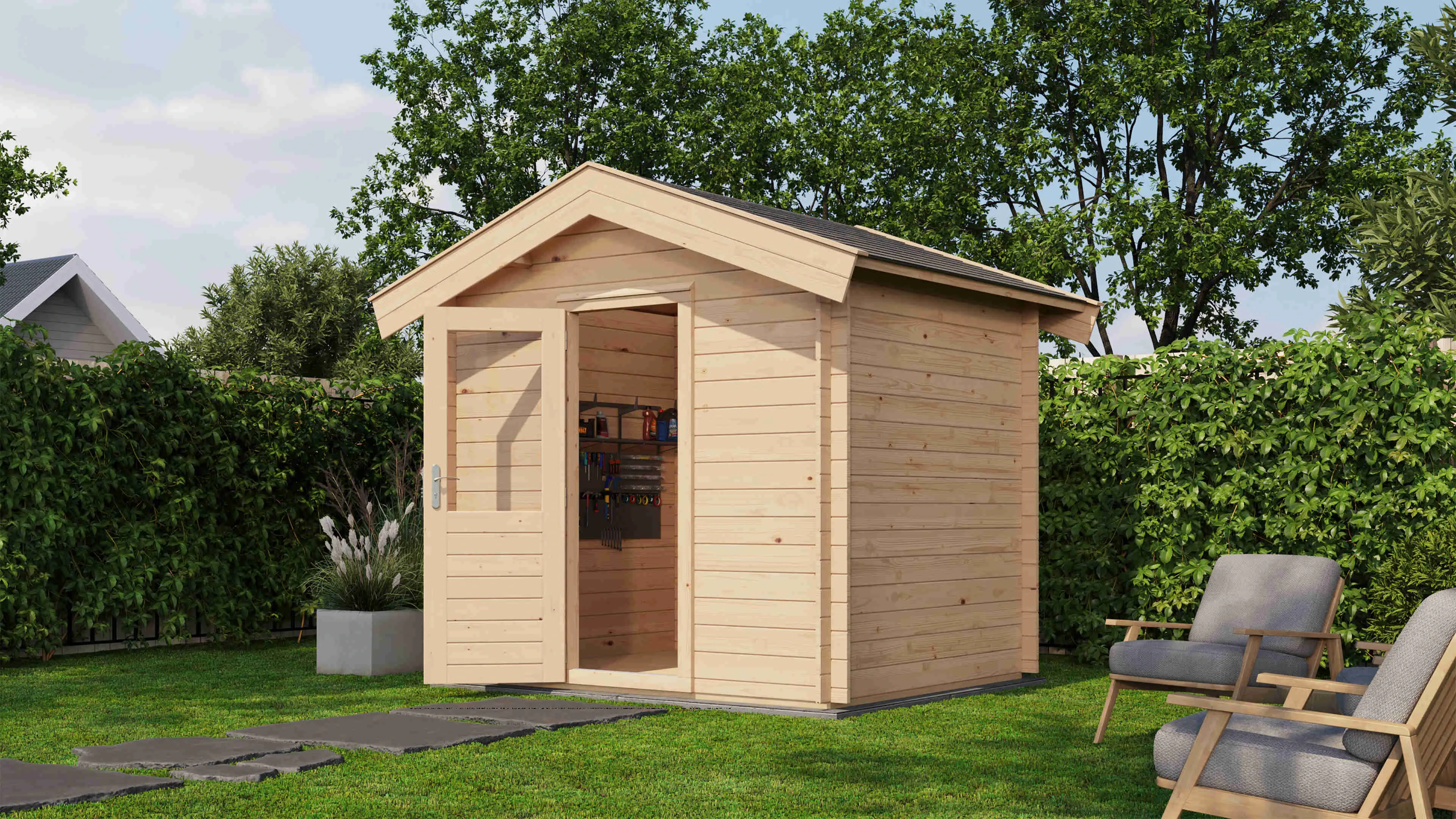 Lugarde Select Blockhaus Eberswalde 250x200cm -