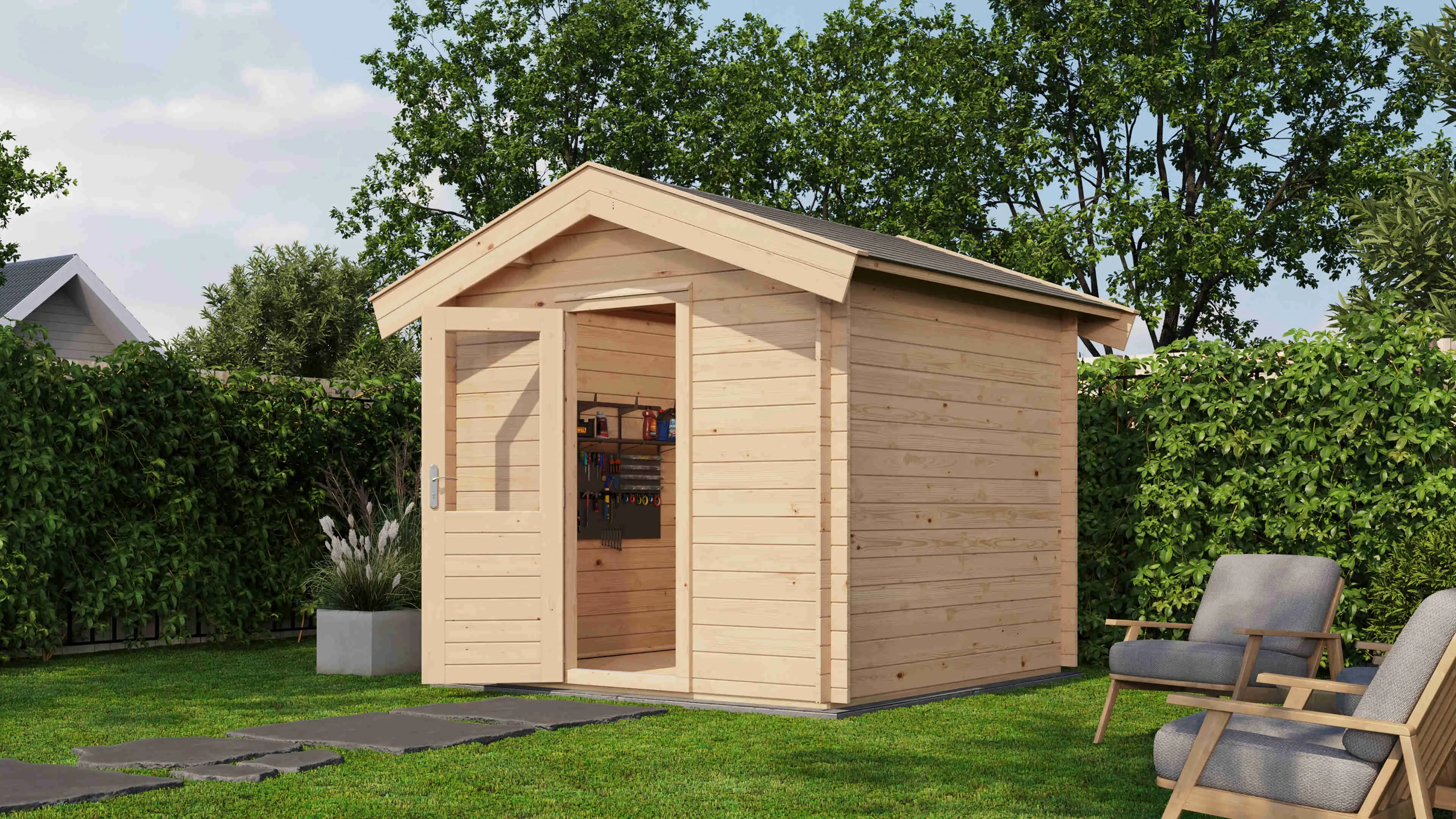 Lugarde Select Blockhaus Emden 250x250cm -