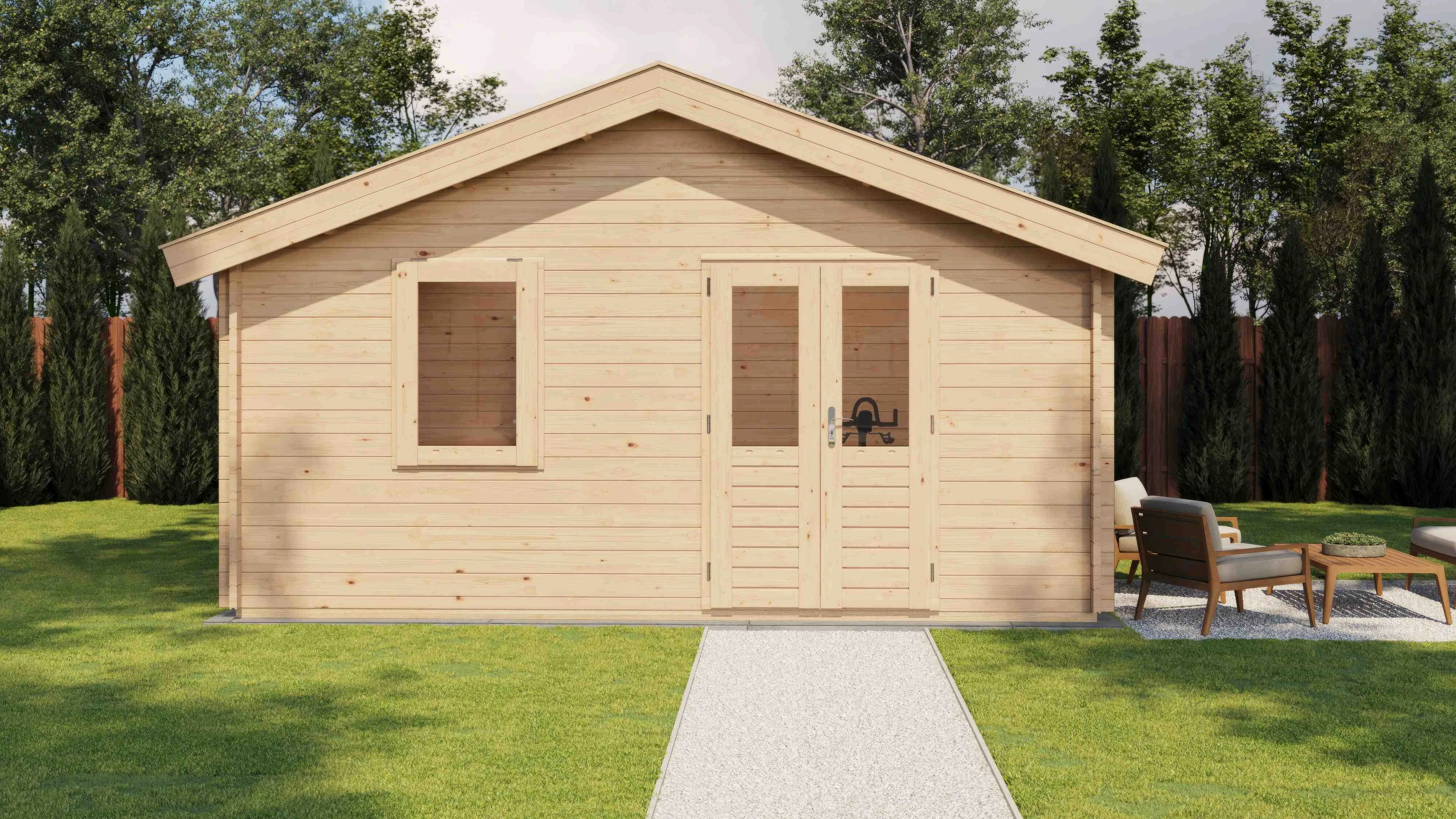 Lugarde Select Blockhaus Haltern am See 500x400cm -