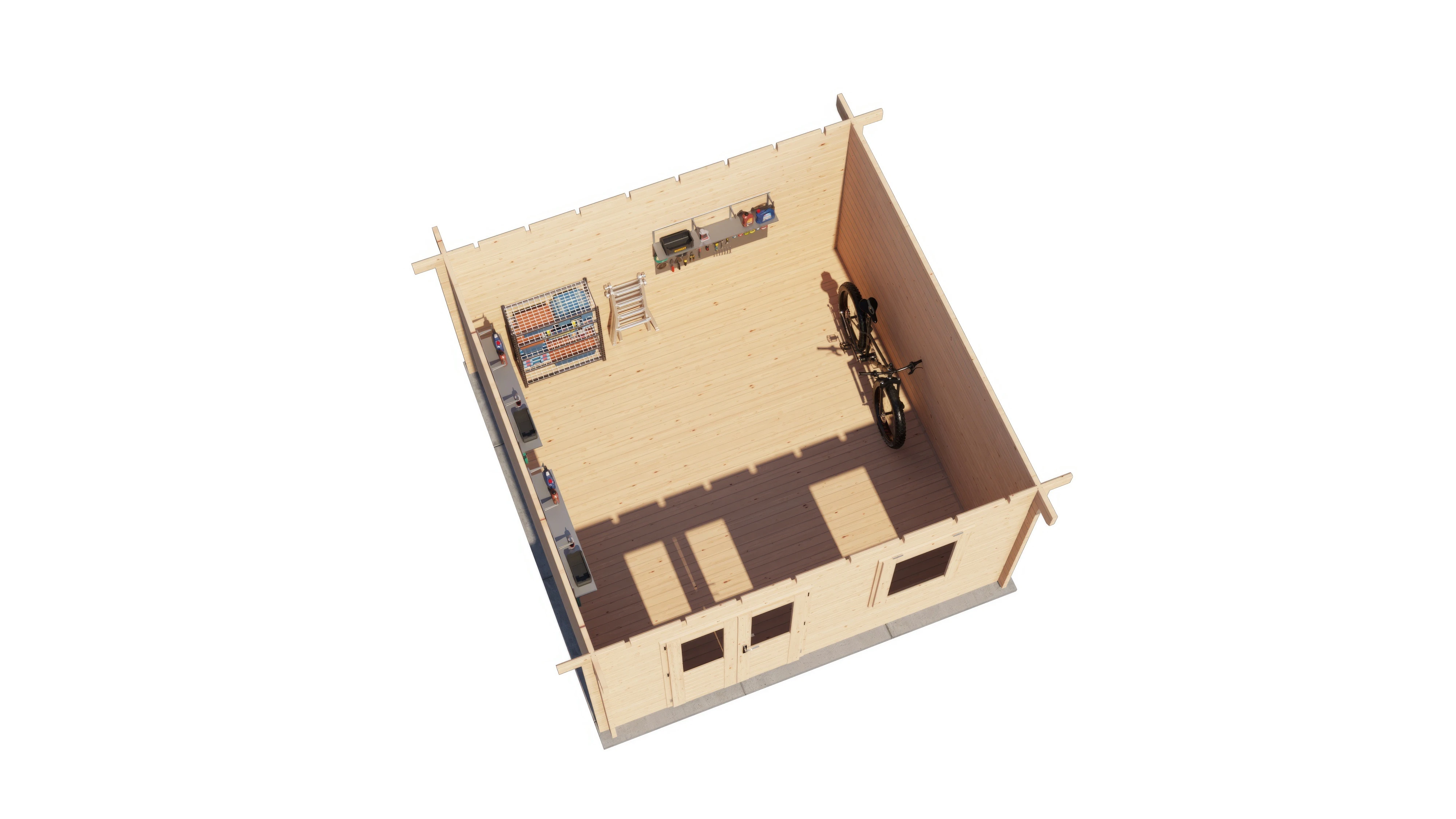 Lugarde Select Blockhaus Coburg 400x400cm -