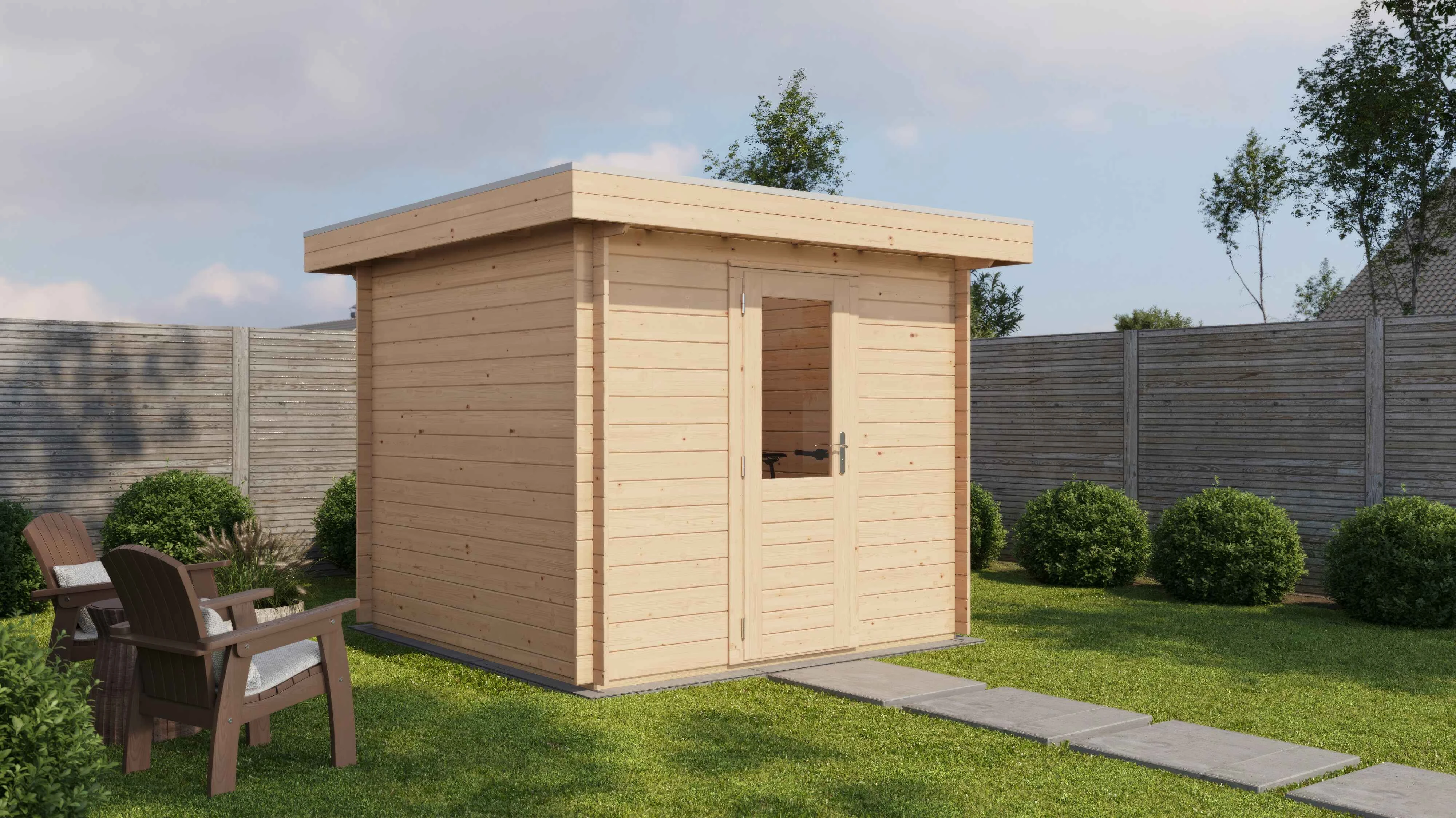Lugarde Select Blockhaus Aalen 250x250cm -