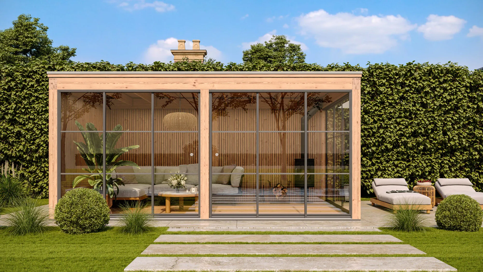 Premium Gartenhaus Copenhagen