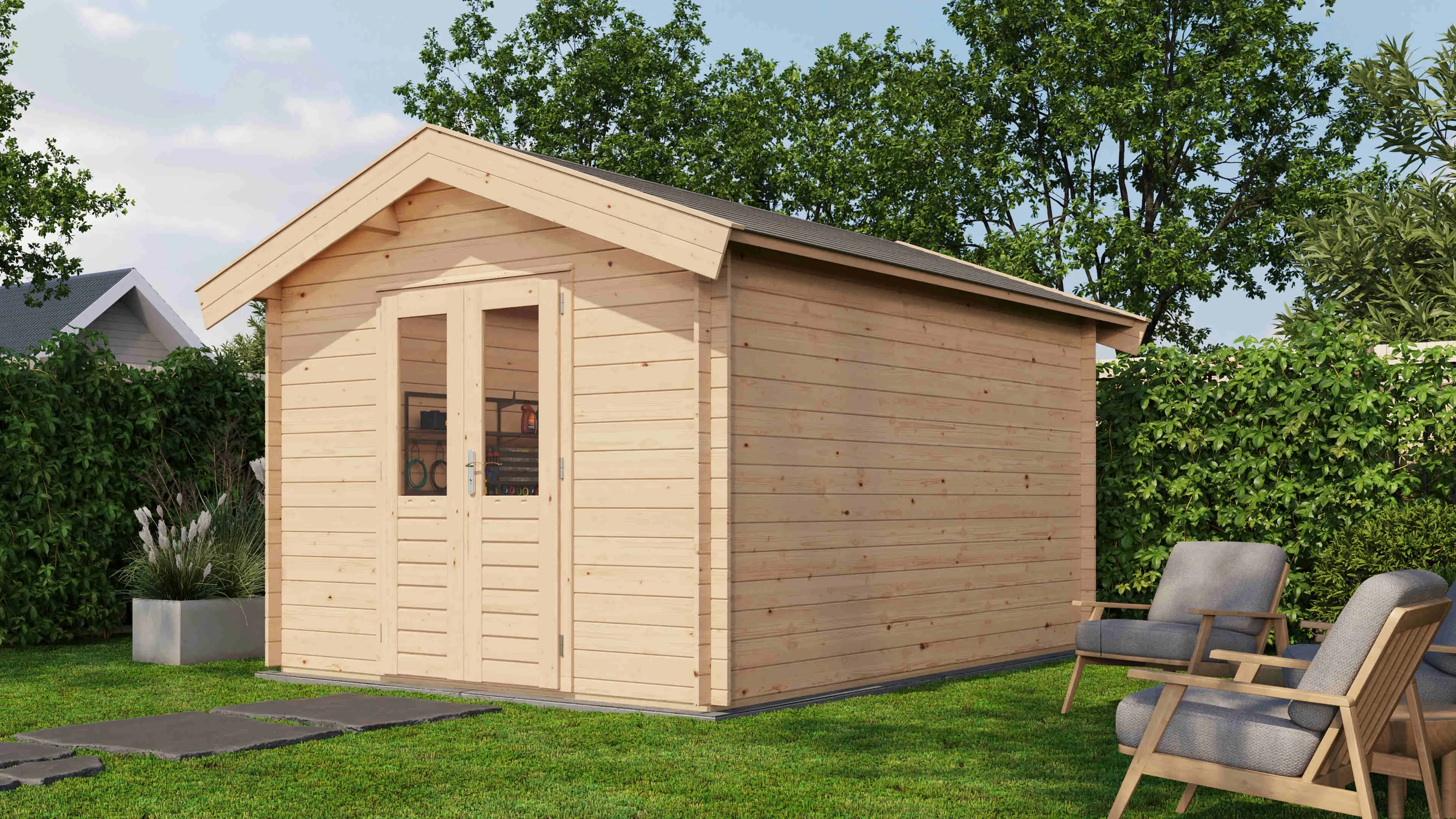 Lugarde Select Blockhaus Fürth 300x400cm -