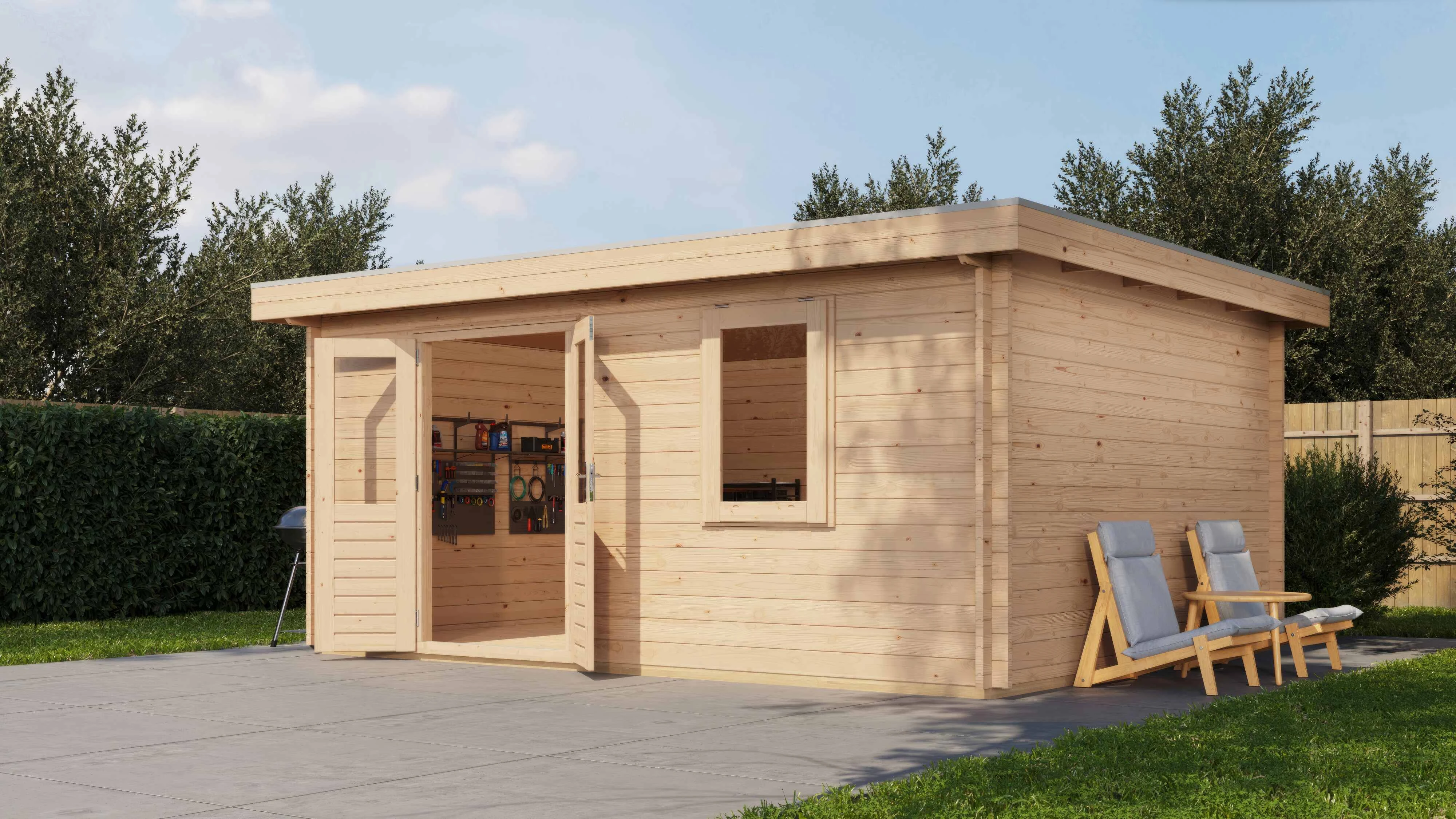 Lugarde Select Blockhaus Dessau 500x400cm -