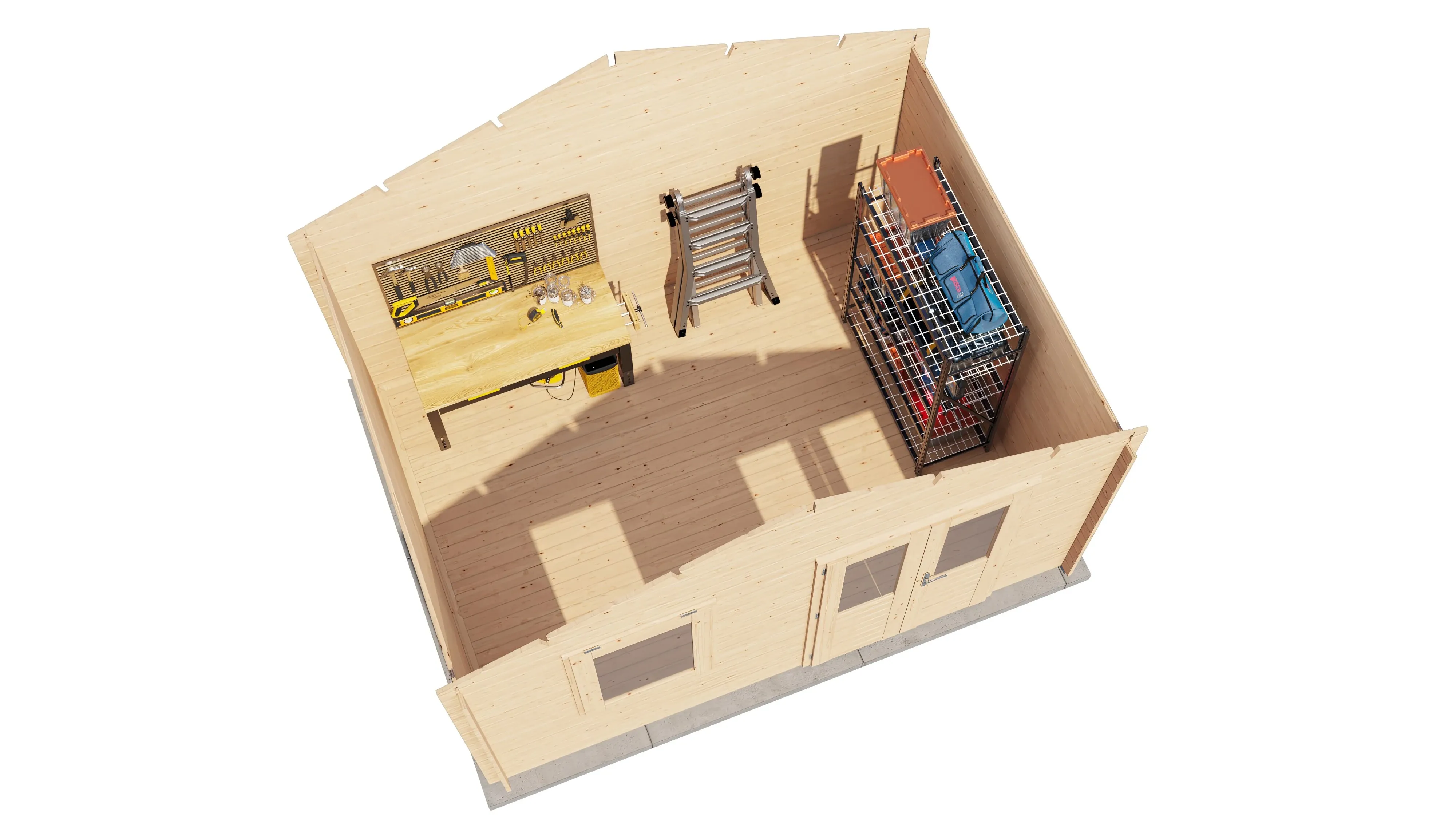 Lugarde Select Blockhaus Goslar 400x300cm -