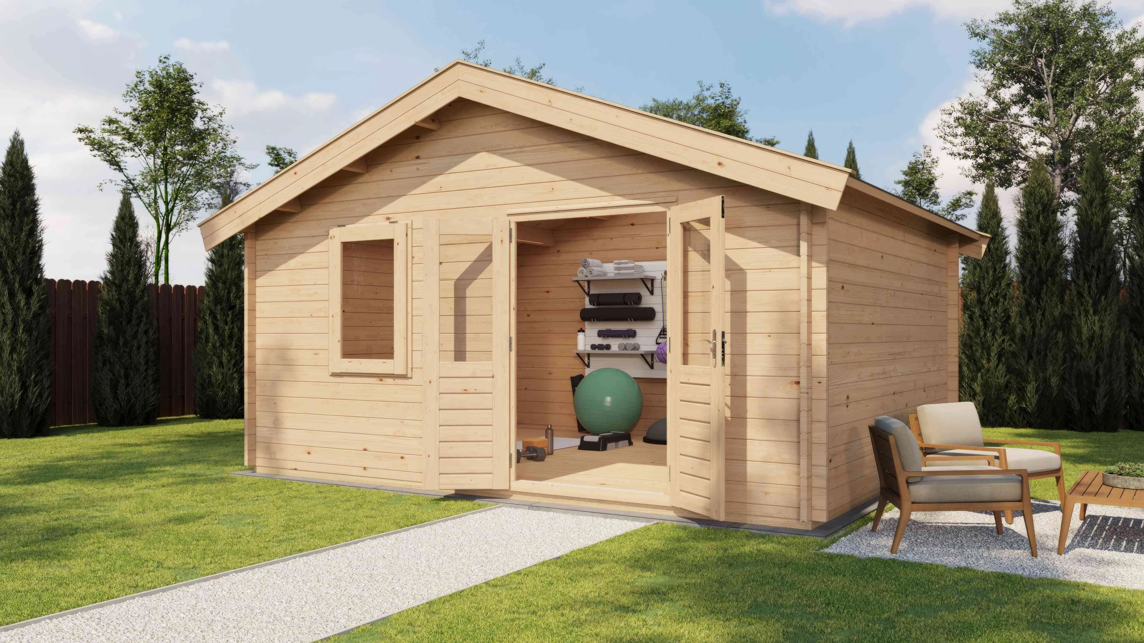 Lugarde Select Blockhaus Haltern am See 500x400cm -