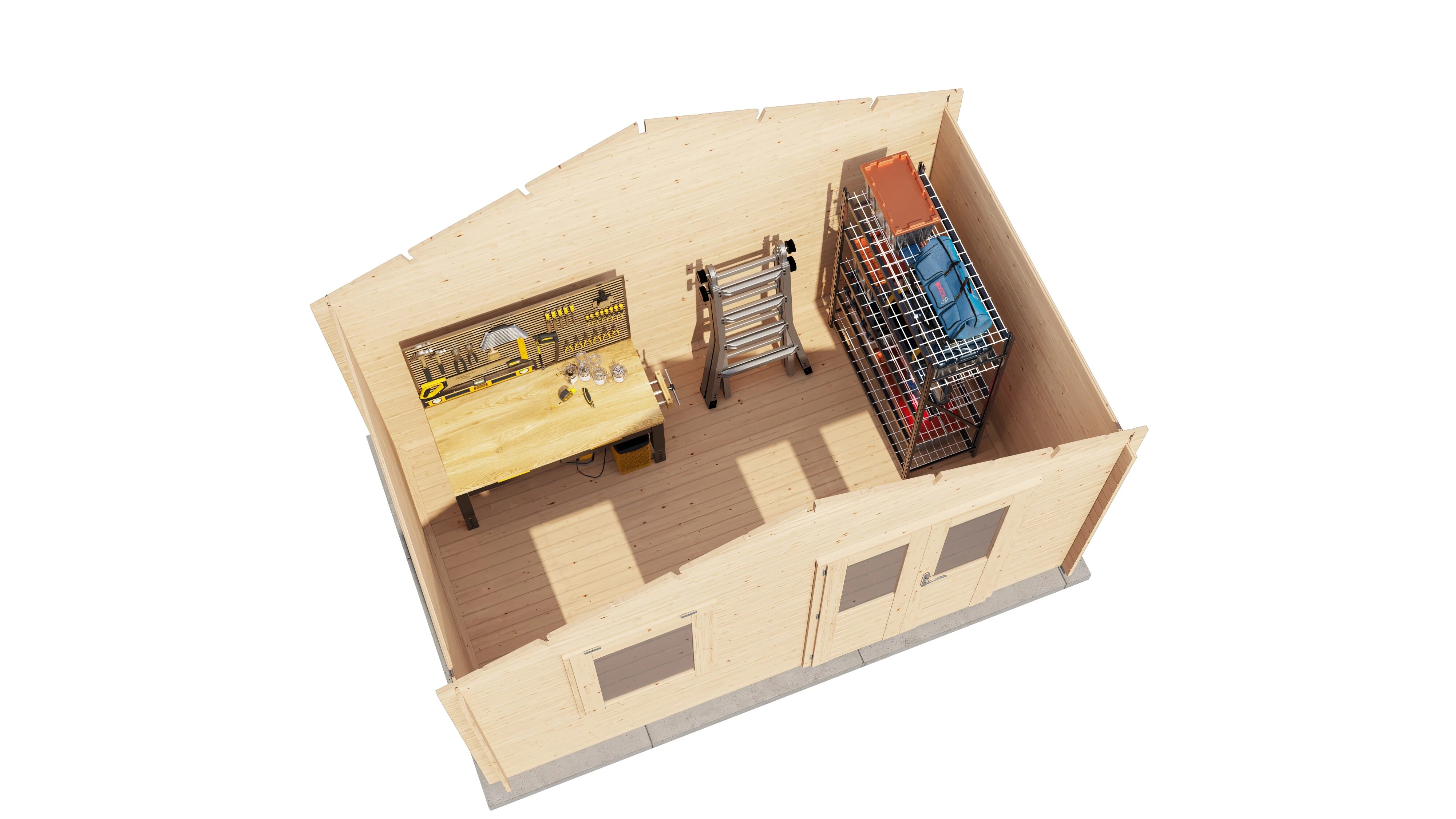 Lugarde Select Blockhaus Görlitz 400x250cm -