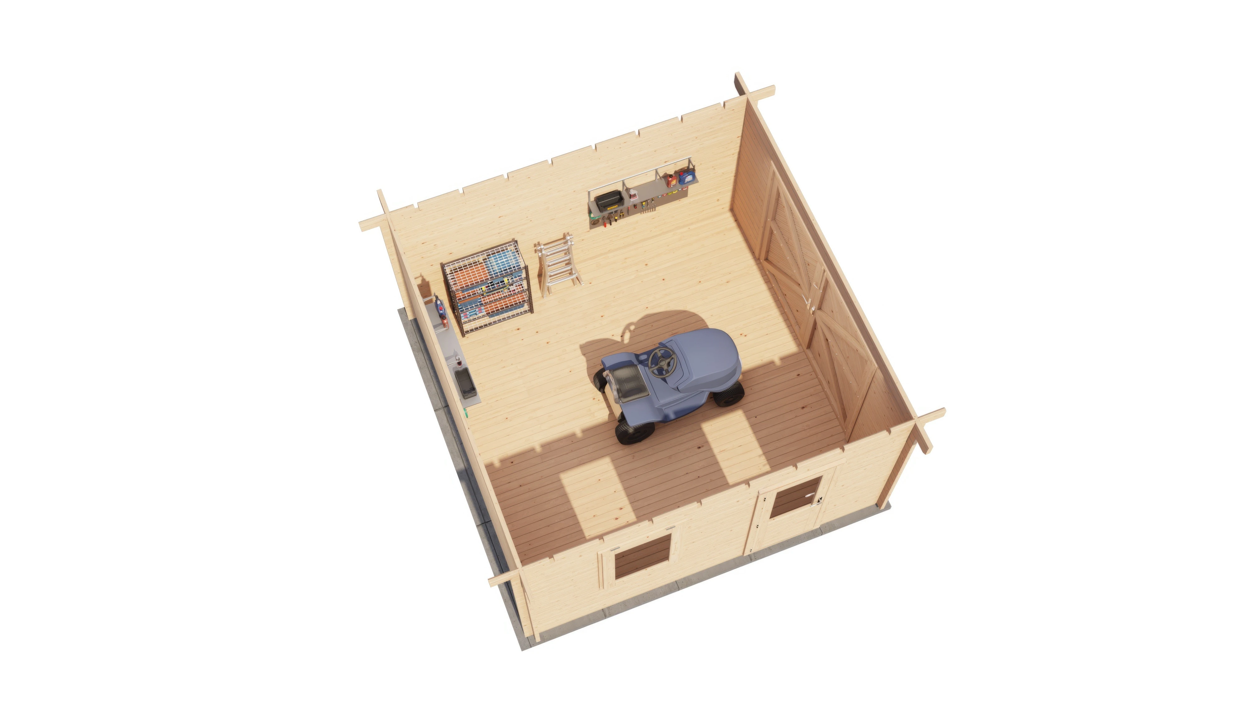 Lugarde Select Blockhaus Coburg 400x400cm -