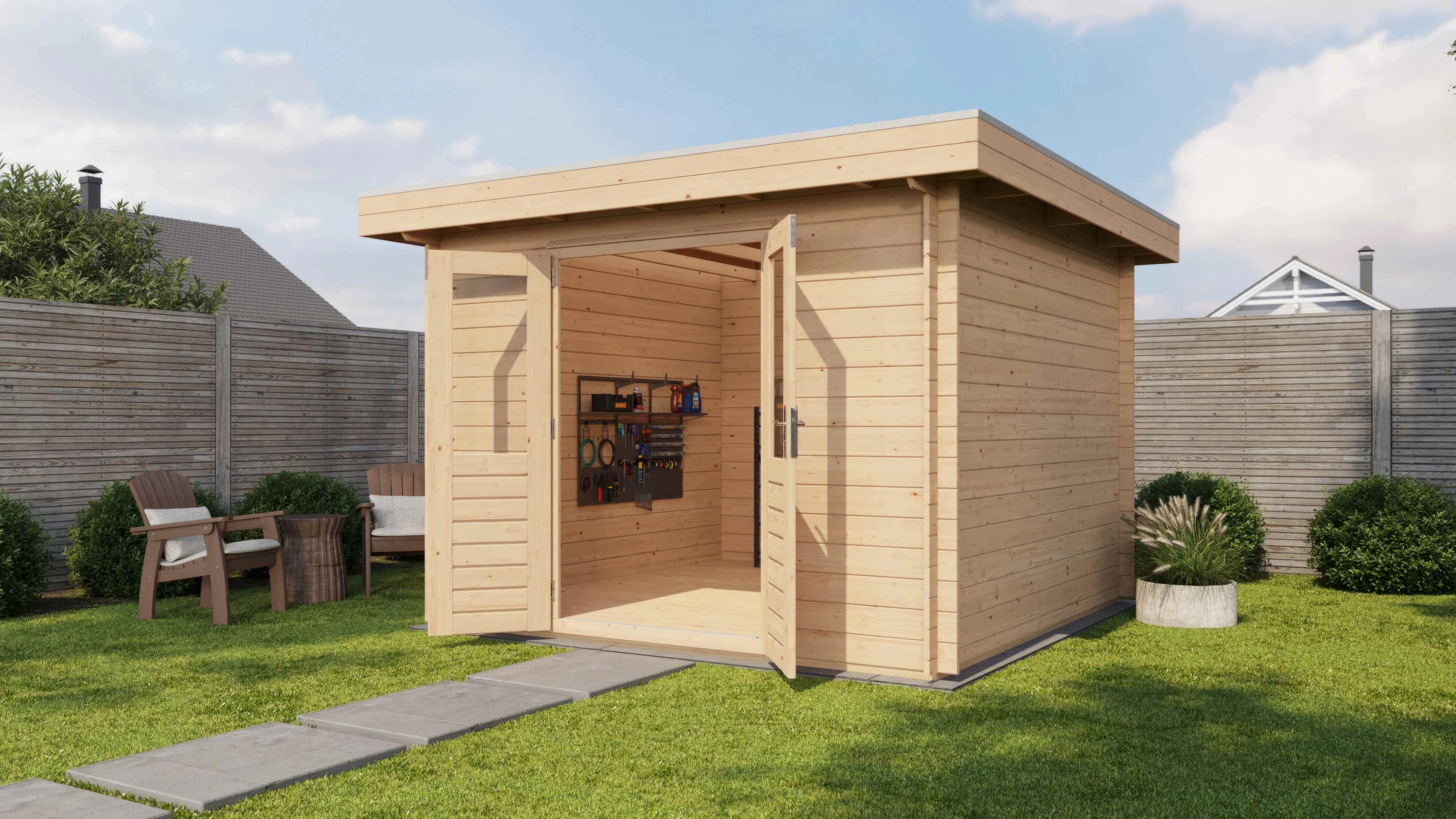 Lugarde Select Blockhaus Bamberg 300x300cm -