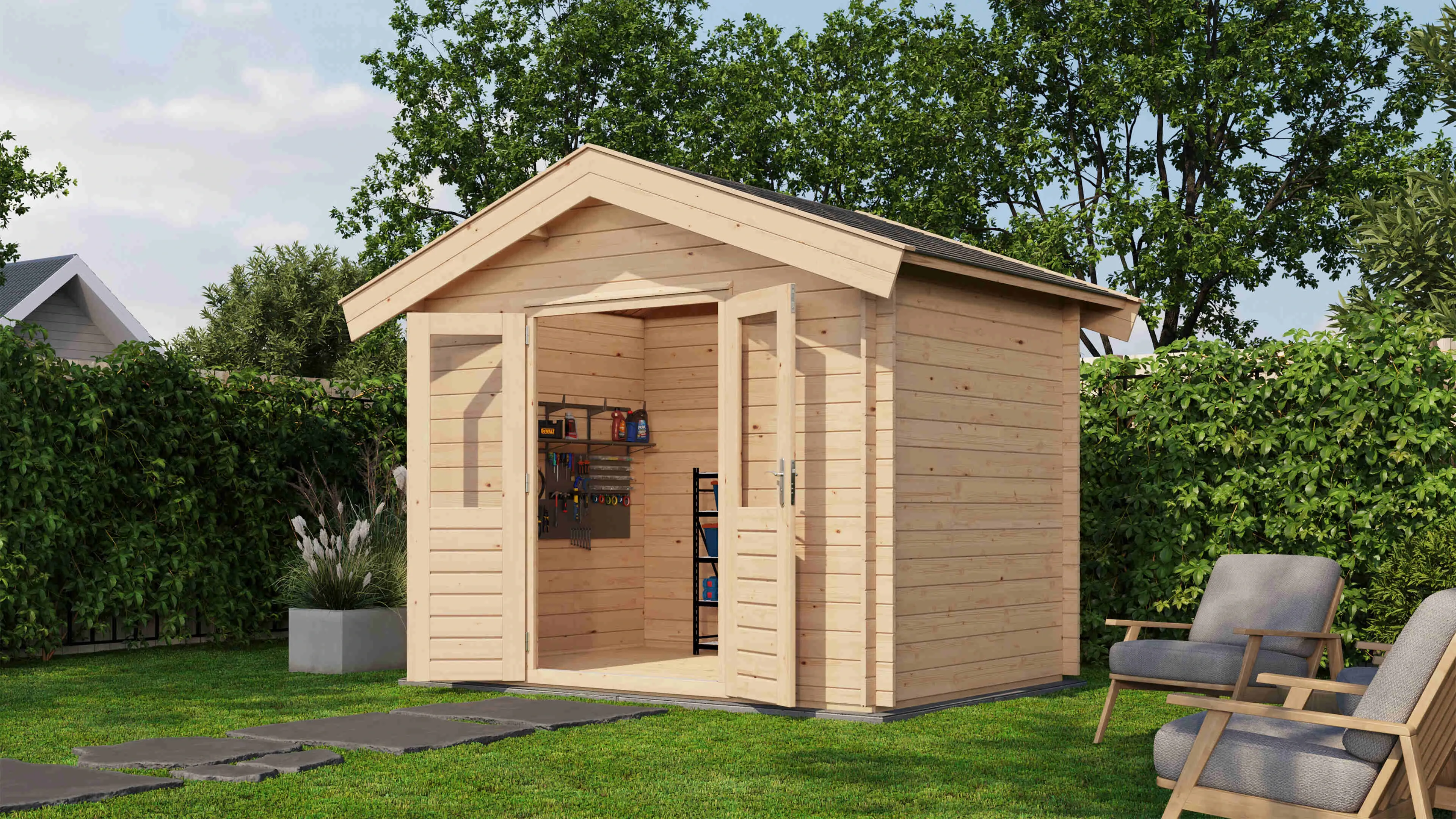 Lugarde Select Blockhaus Eschweiler 300x200cm -
