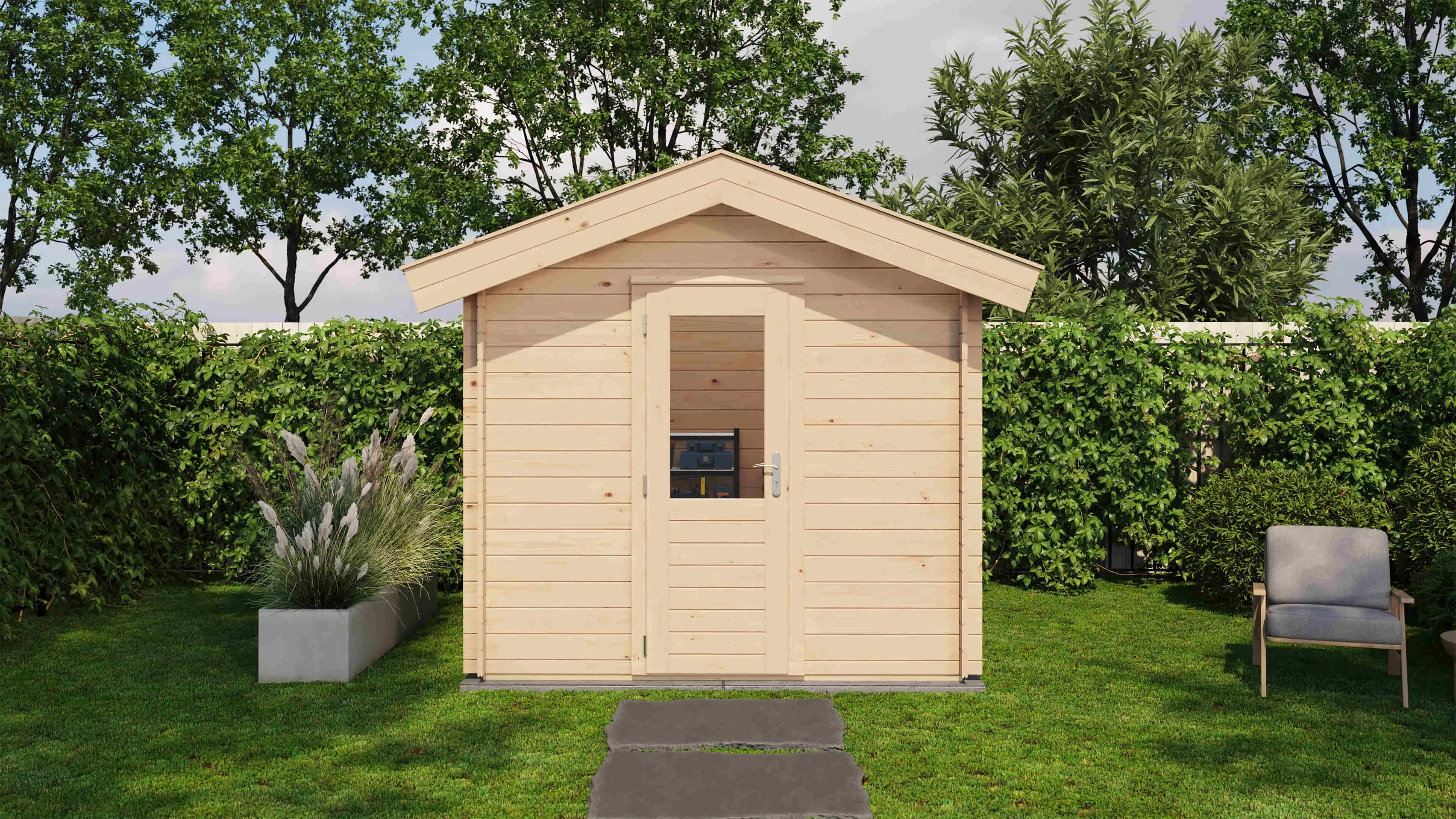 Lugarde Select Blockhaus Emden 250x250cm -